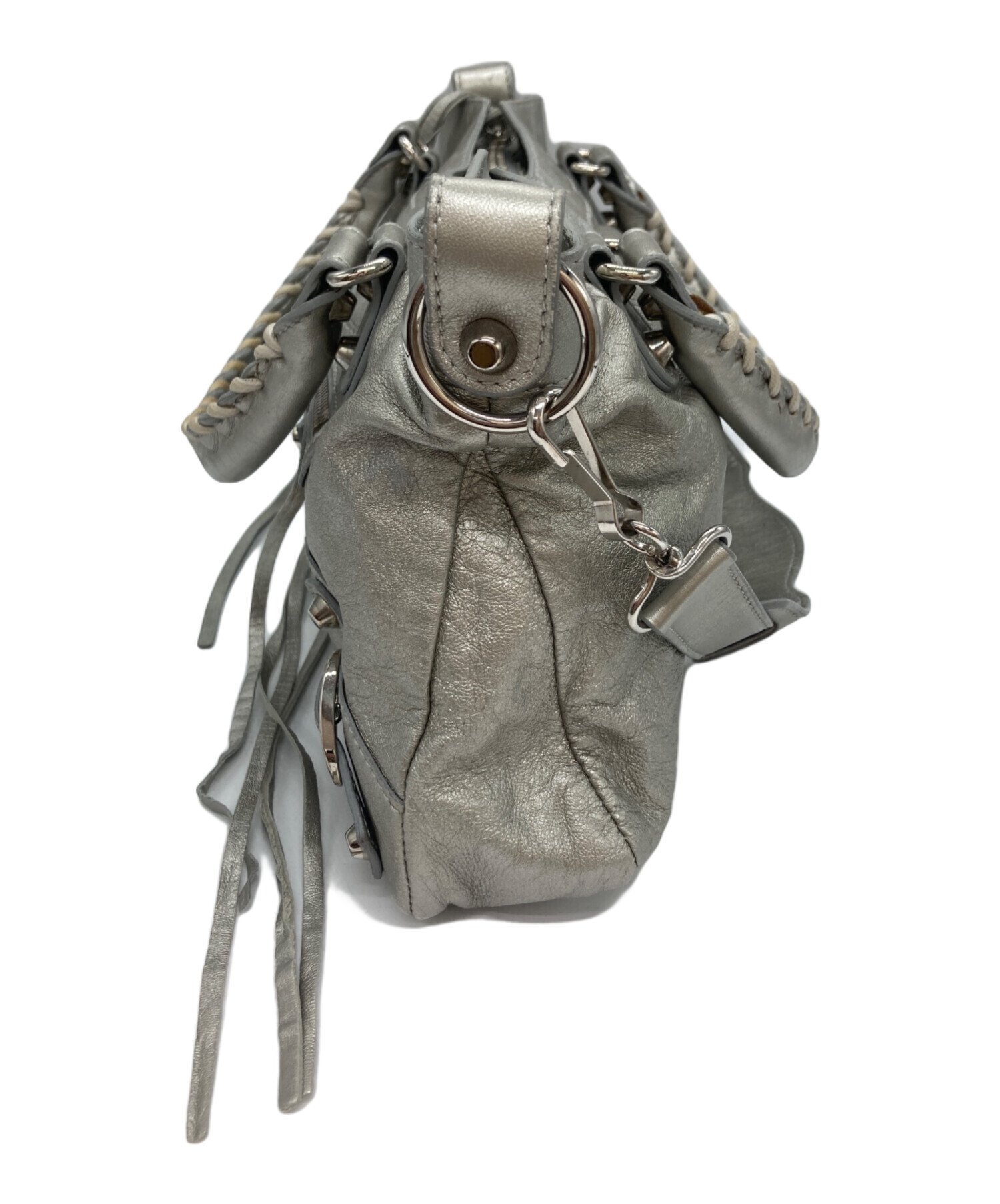 中古・古着通販】BALENCIAGA (バレンシアガ) バッグ シルバー