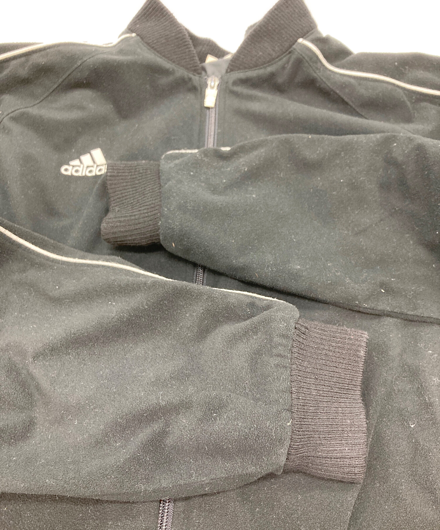 中古・古着通販】adidas (アディダス) トラックジャケット ブラック