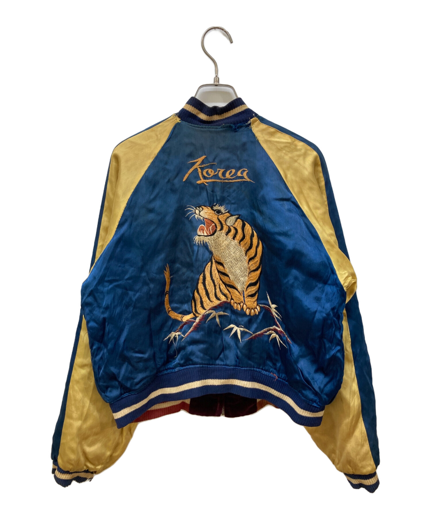 中古・古着通販】USED (ユーズド) 50s 別珍コリアスカジャン イエロー