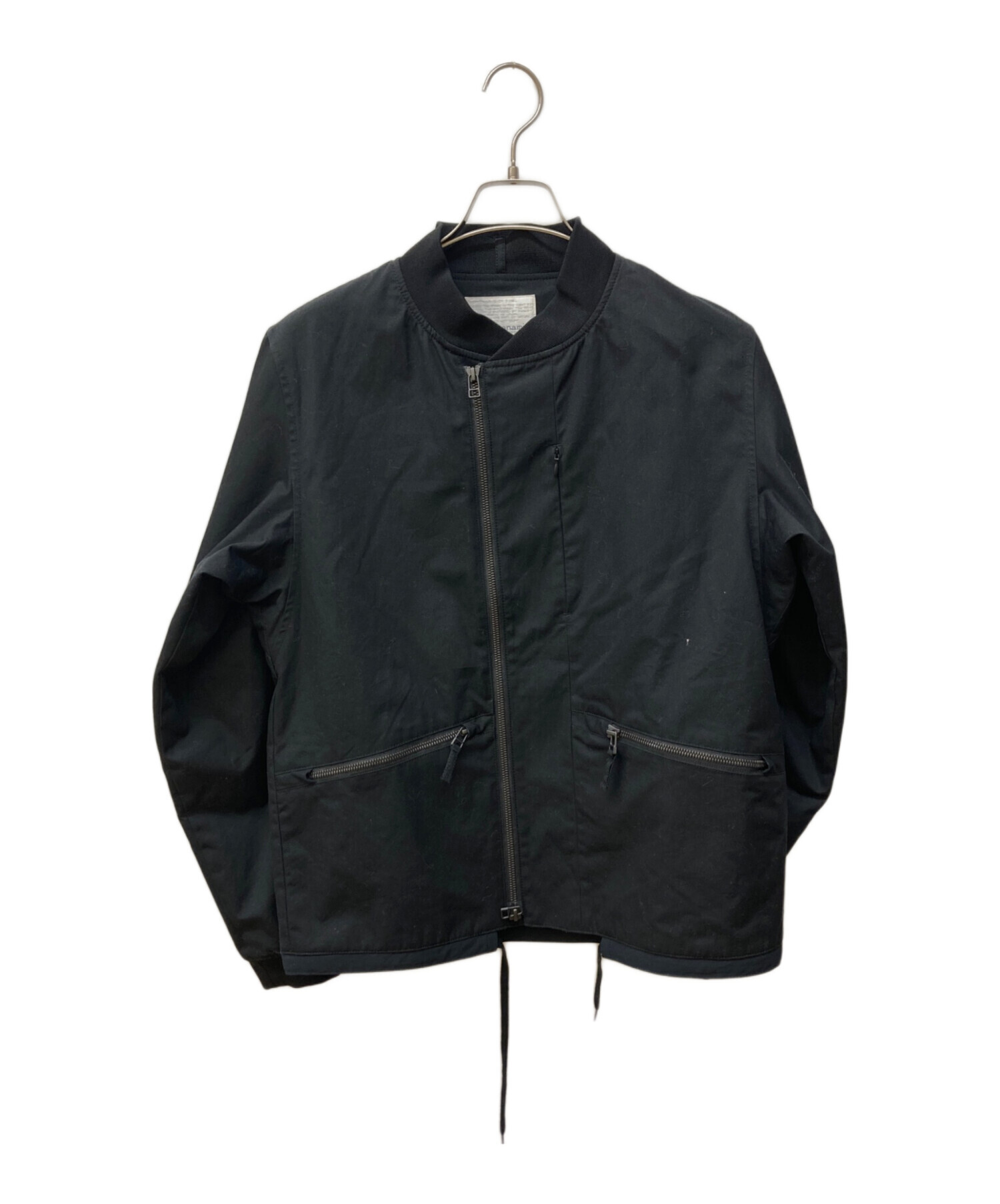 中古・古着通販】nanamica (ナナミカ) ブルゾン ブラック サイズ:XS