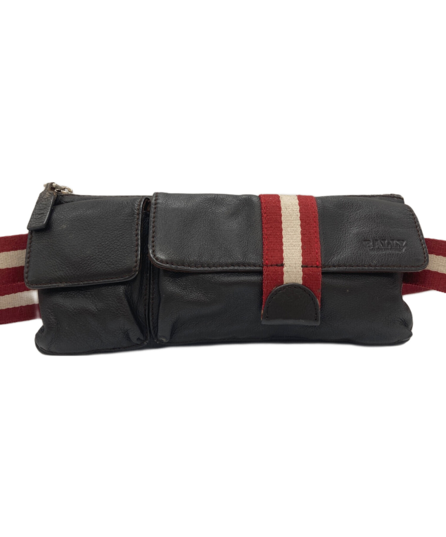 中古・古着通販】BALLY (バリー) ウエストバッグ ブラウン｜ブランド