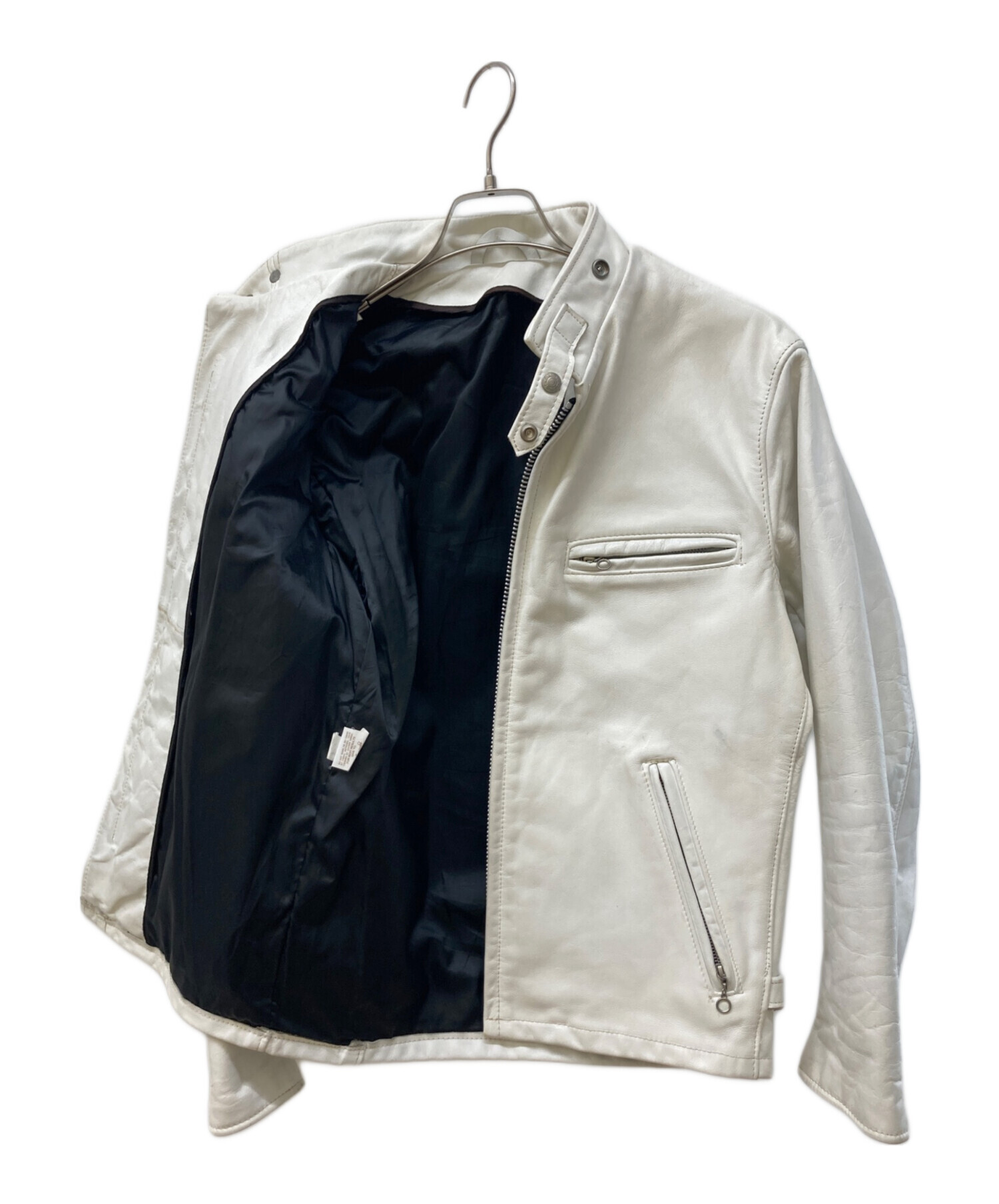 中古・古着通販】Schott (ショット) シングルライダースジャケット 