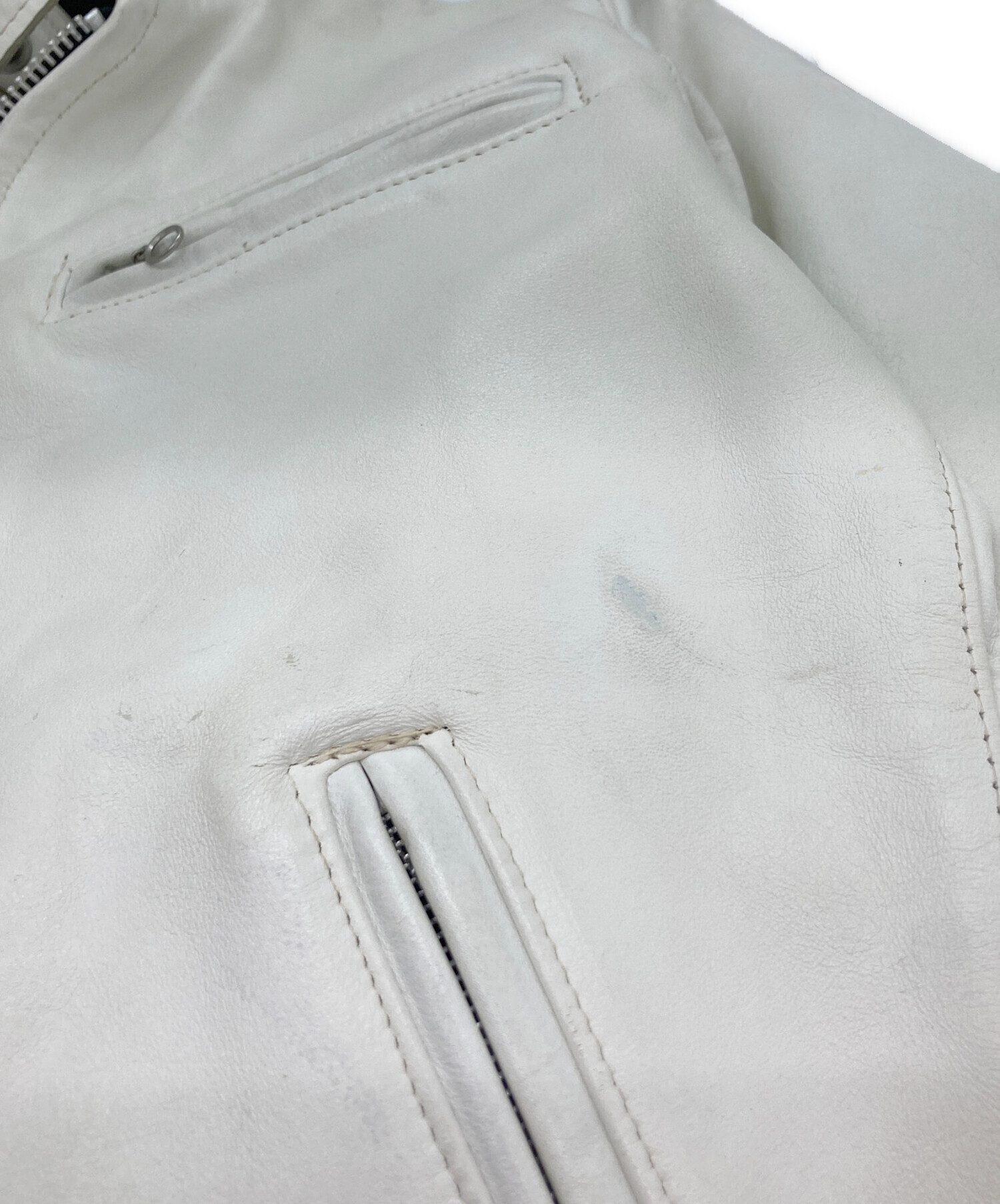 中古・古着通販】Schott (ショット) シングルライダースジャケット