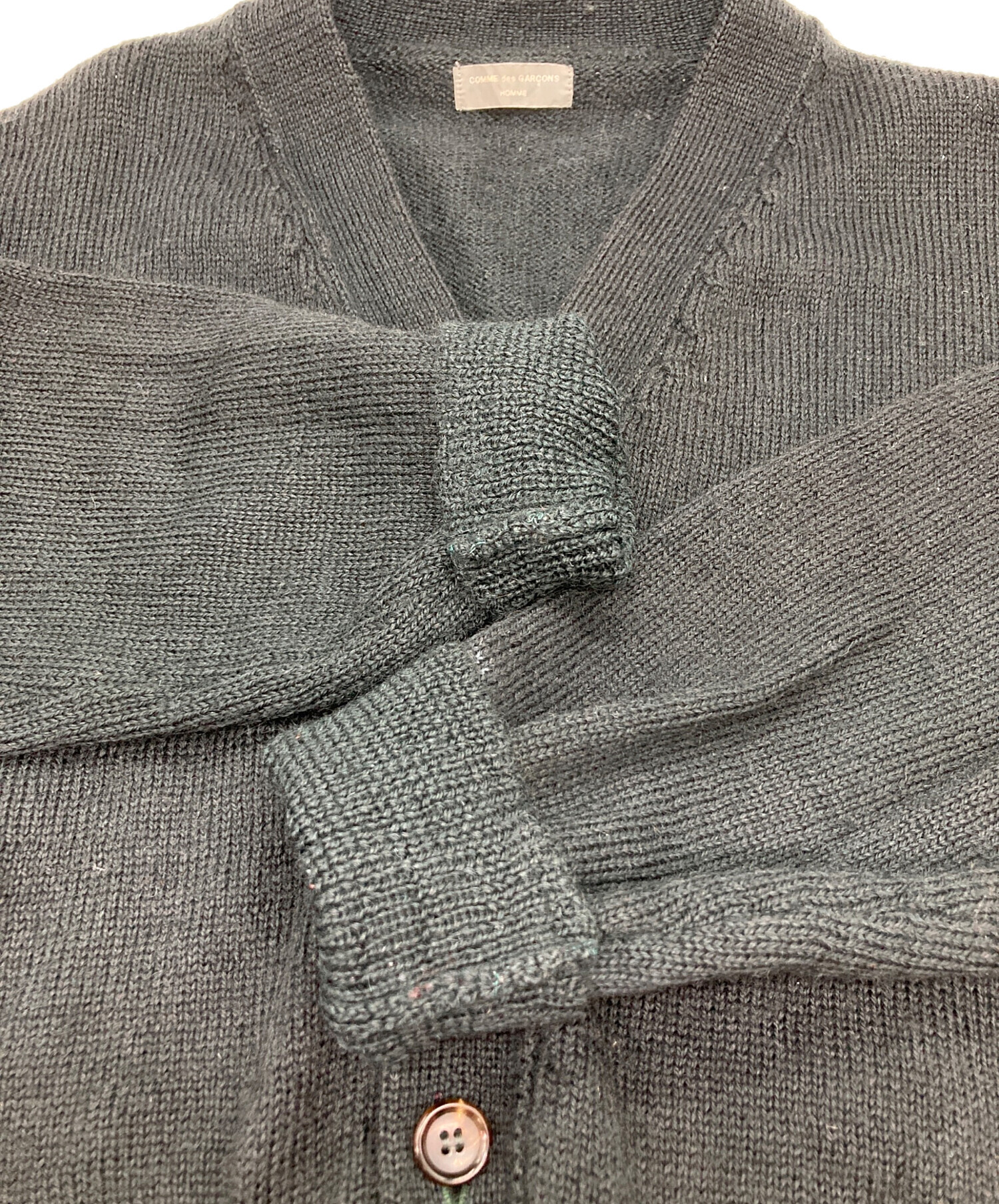 コムデギャルソンオム ニット カーディガン 90s 田中オム ウール コムデギャルソンオム ニット カーディガン 90s 田中オム ウール 90s