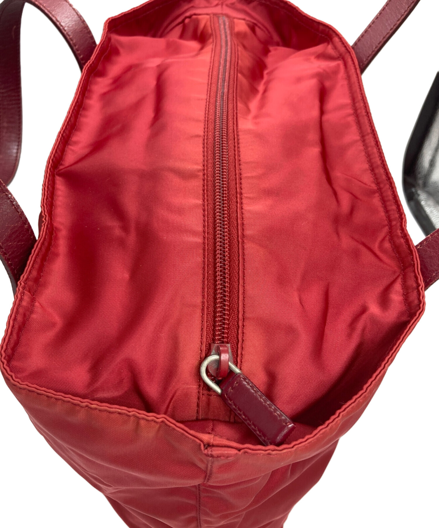 中古・古着通販】PRADA (プラダ) トートバッグ レッド｜ブランド・古着