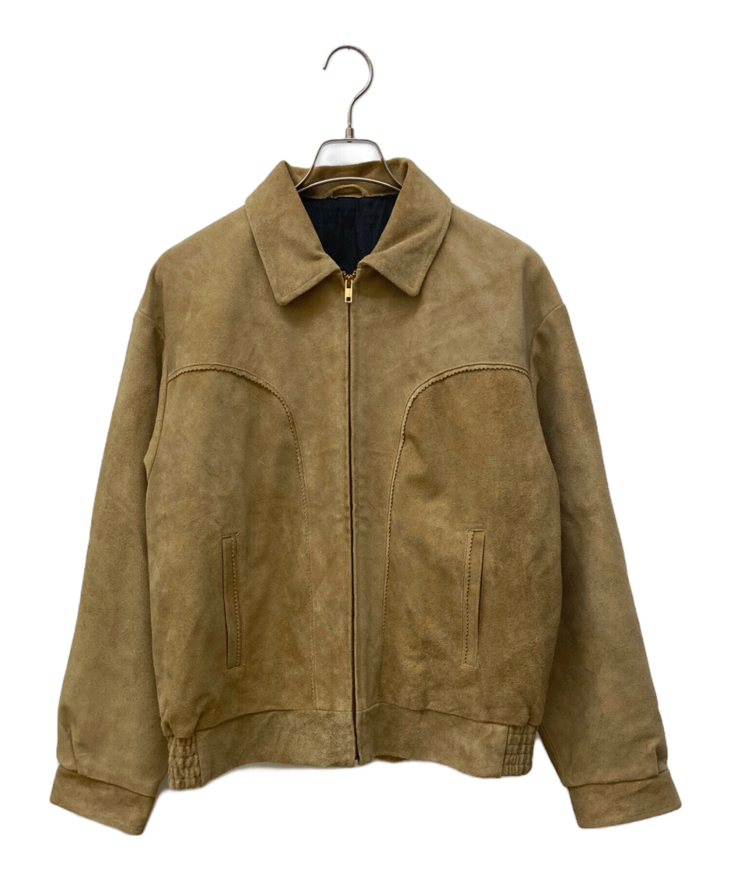 中古・古着通販】UNUSED (アンユーズド) Suede jacket/カウレザー