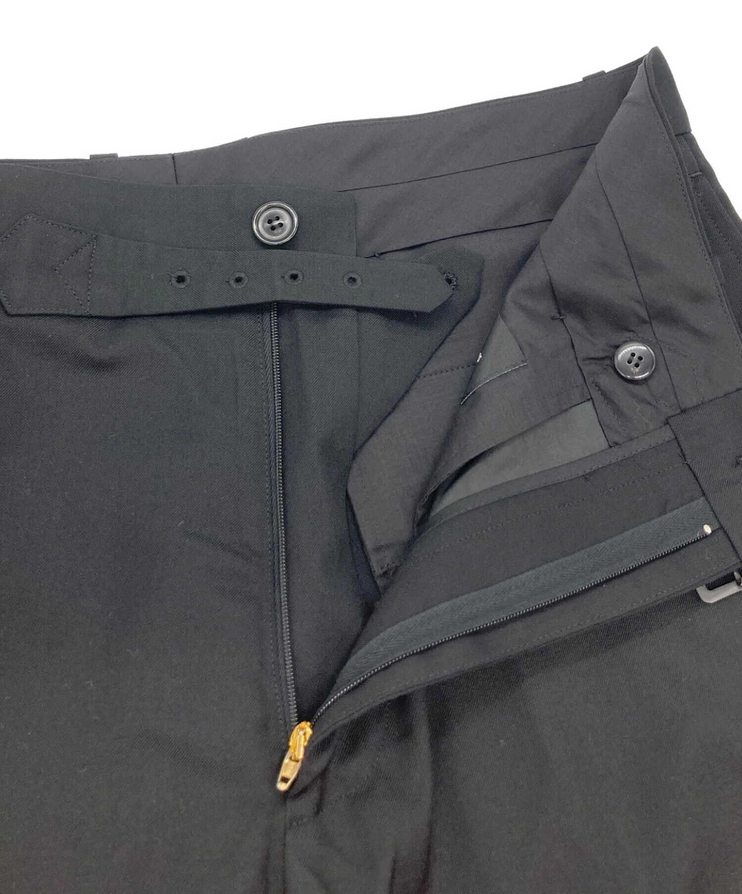 中古・古着通販】UNUSED (アンユーズド) パンツ ブラック サイズ:3 未