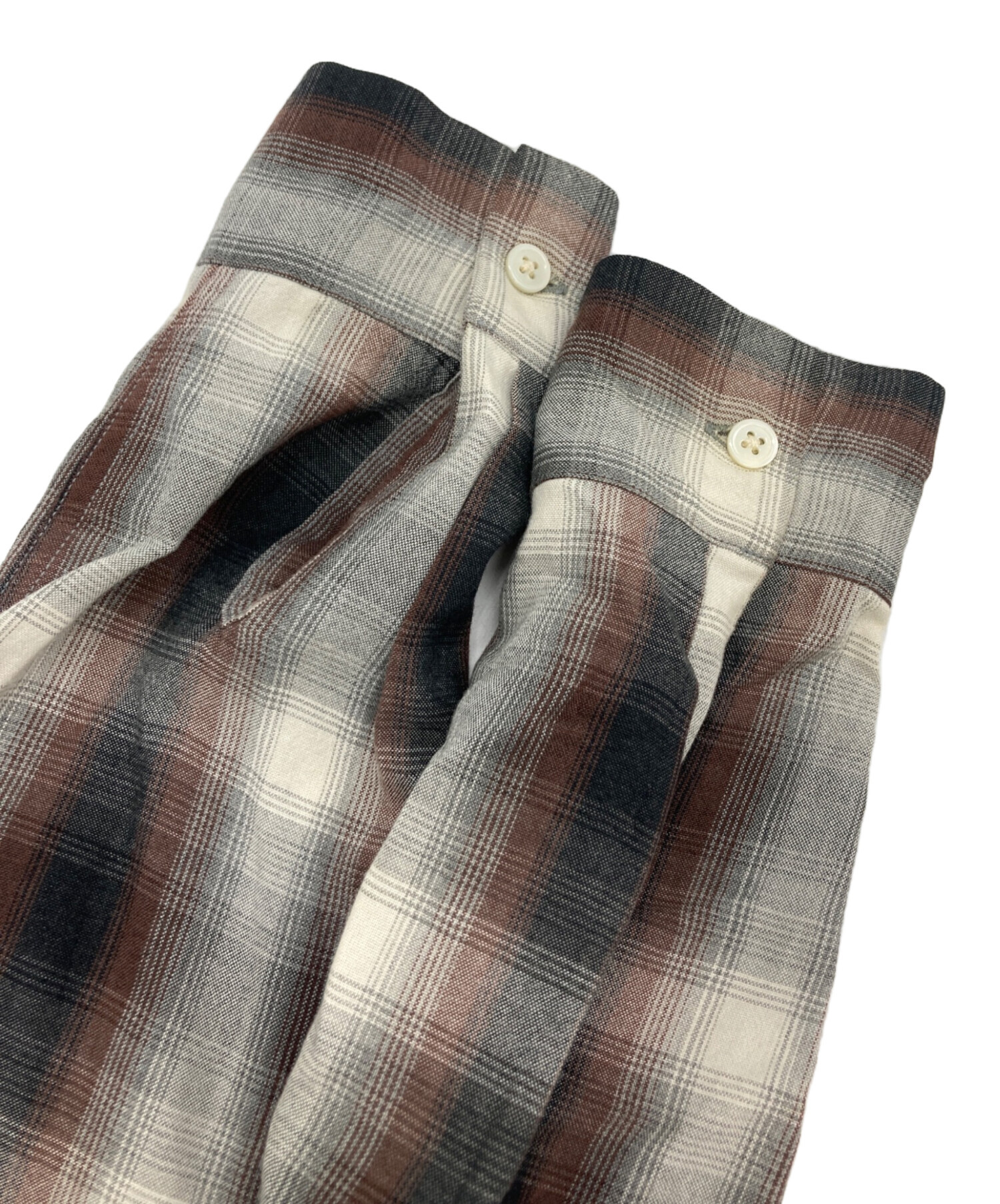 中古・古着通販】WACKO MARIA (ワコマリア) オンブレチェックオープン