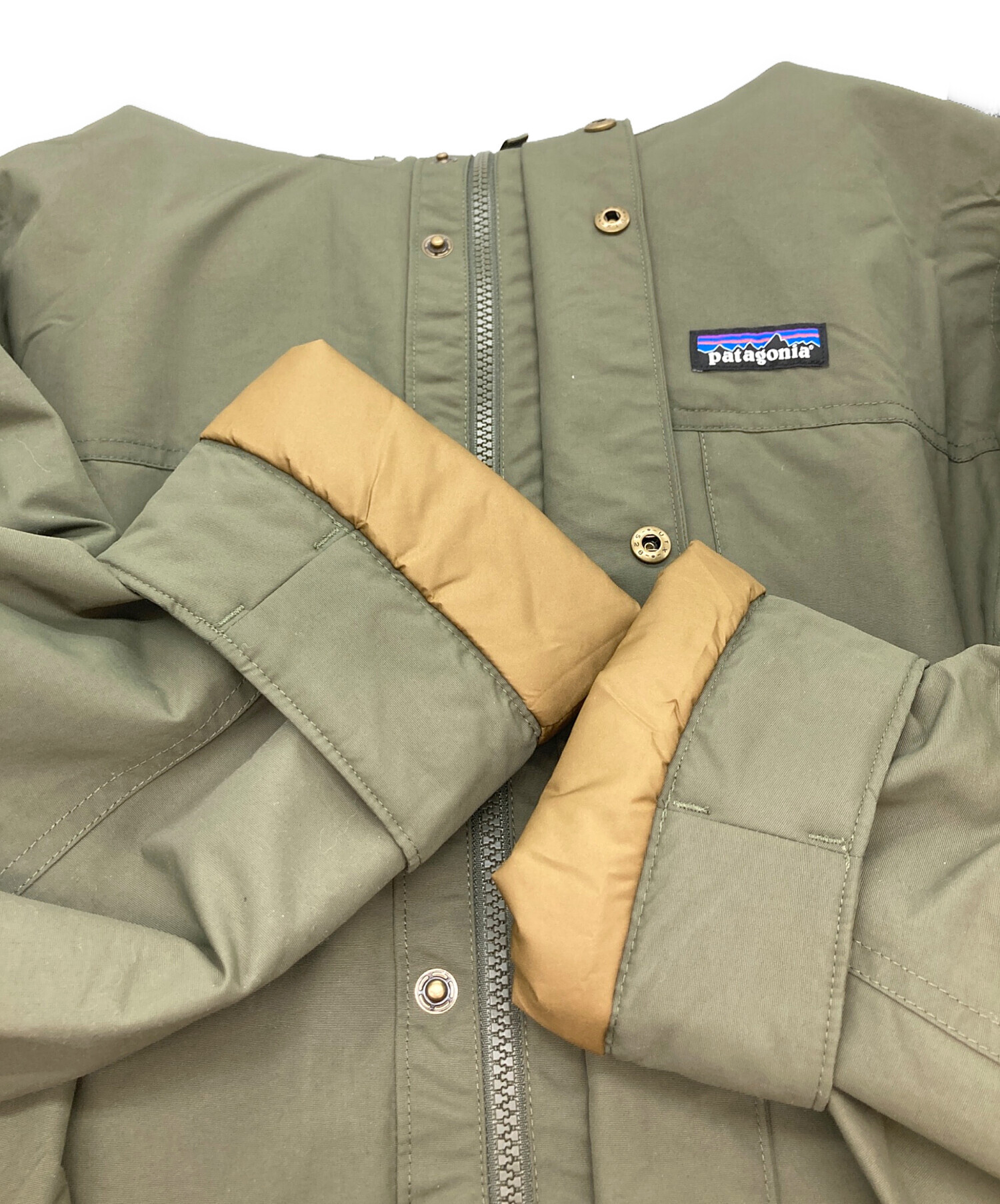 中古・古着通販】Patagonia (パタゴニア) イスマス・パーカ カーキ