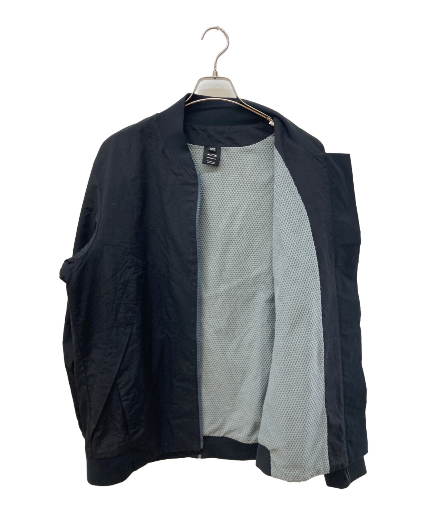 中古・古着通販】OAKLEY (オークリー) ナイロンブルゾン ブラック