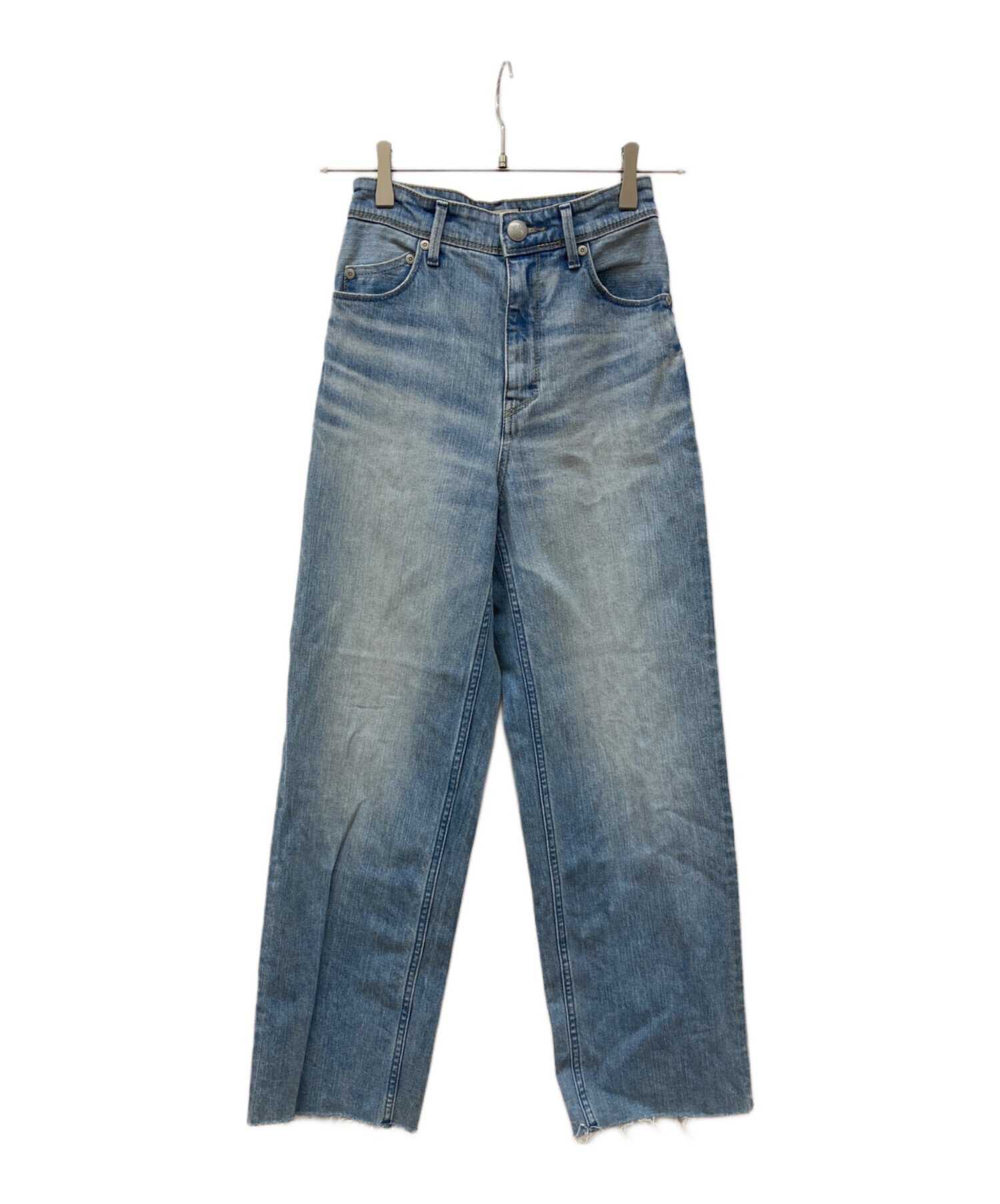 中古・古着通販】YANUK (ヤヌーク) LILITH/ワイドストレートカットオフ