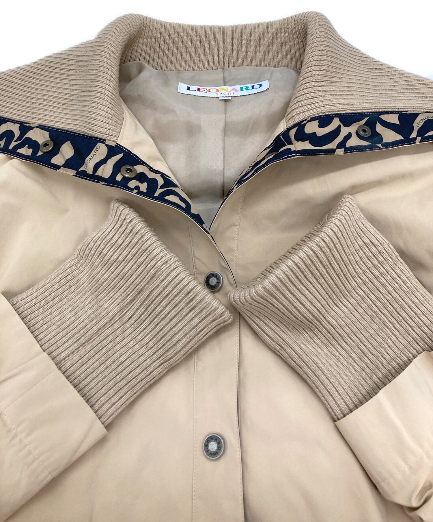 中古・古着通販】LEONARD SPORT (レオナール スポーツ) ニット切替