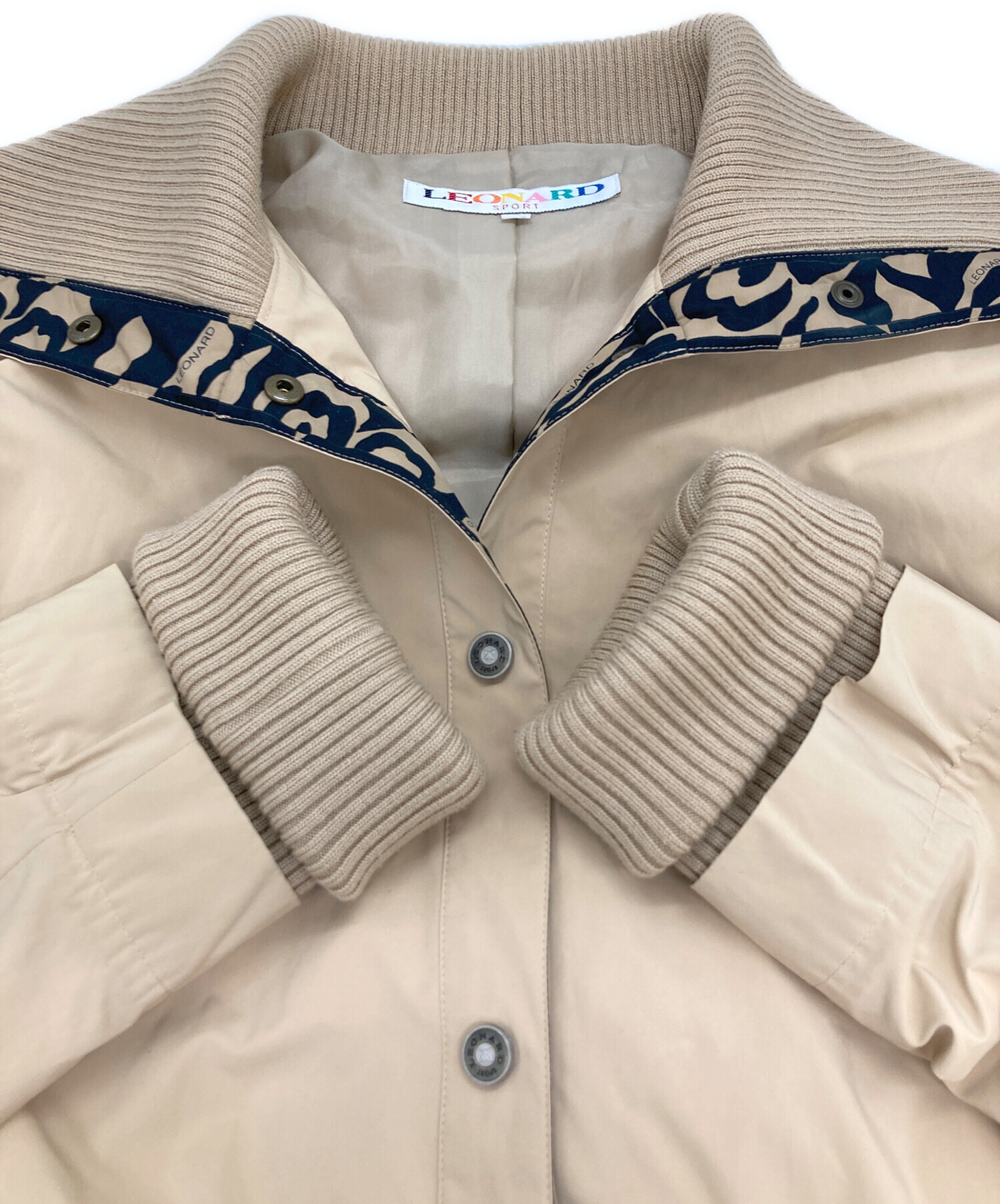 中古・古着通販】LEONARD SPORT (レオナール スポーツ) ニット切替