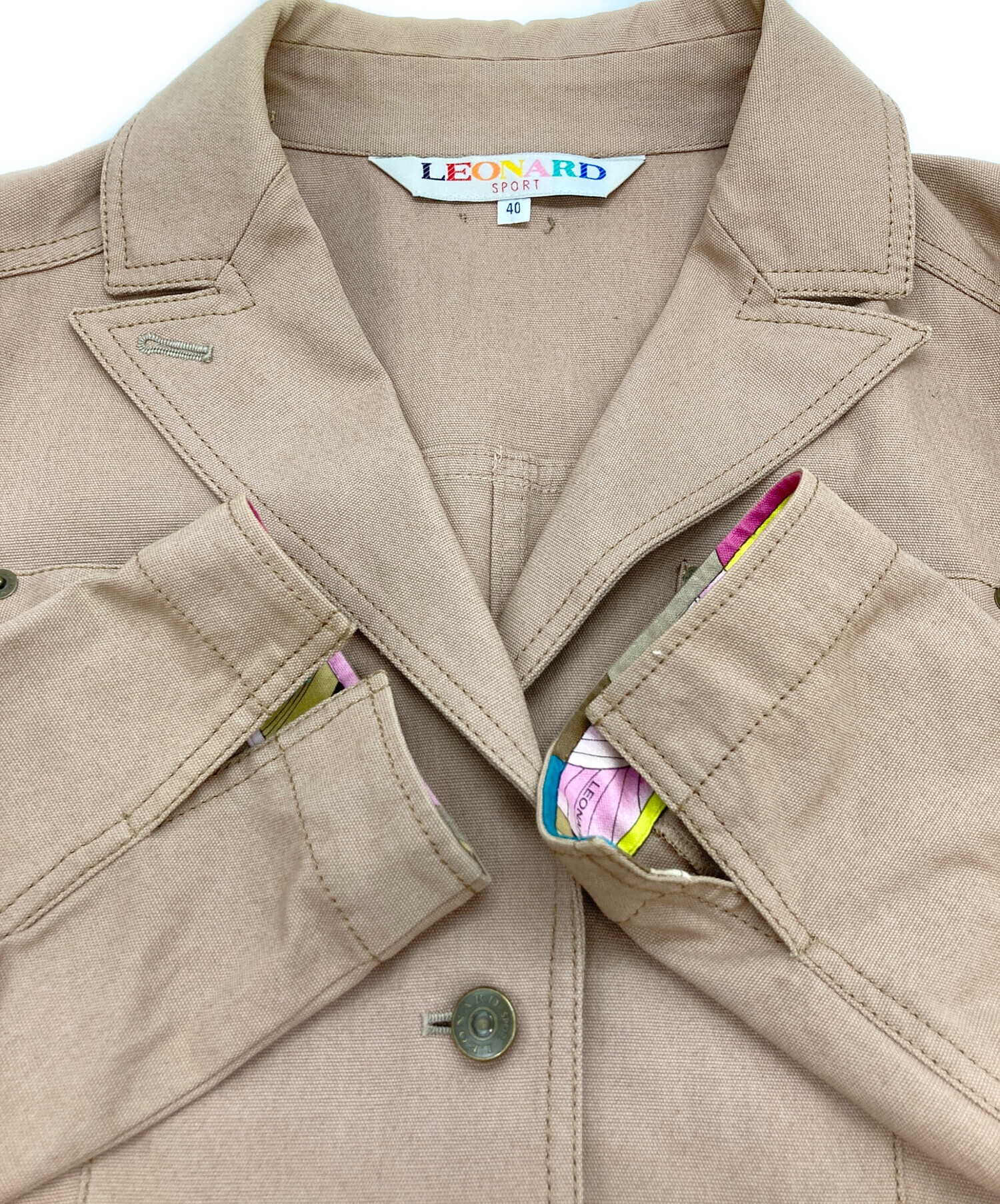 中古・古着通販】LEONARD SPORT (レオナール スポーツ) ジャケット