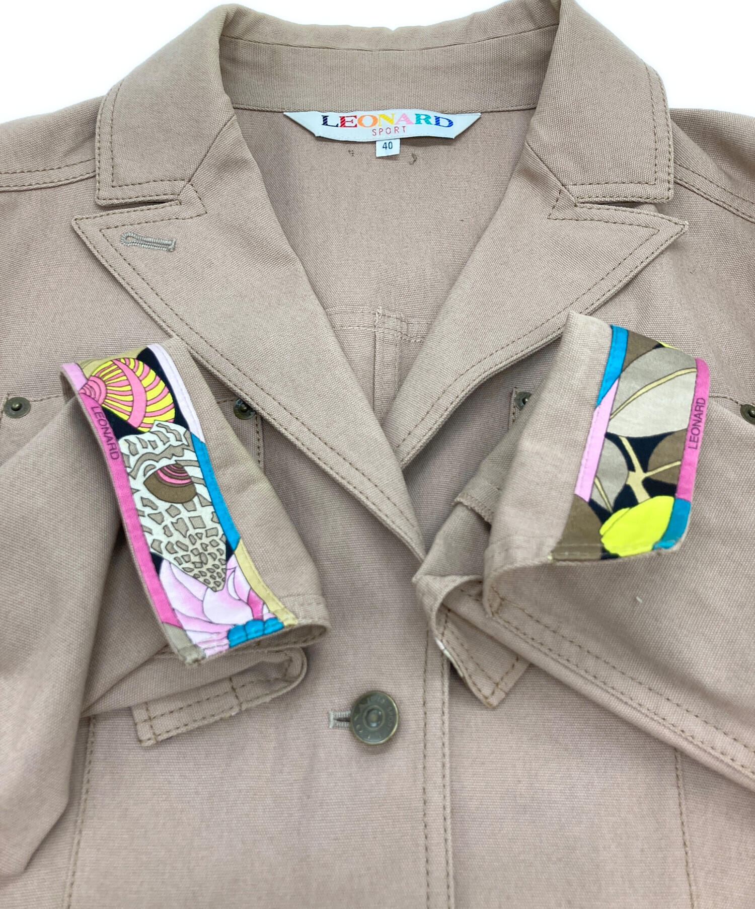 中古・古着通販】LEONARD SPORT (レオナール スポーツ) ジャケット