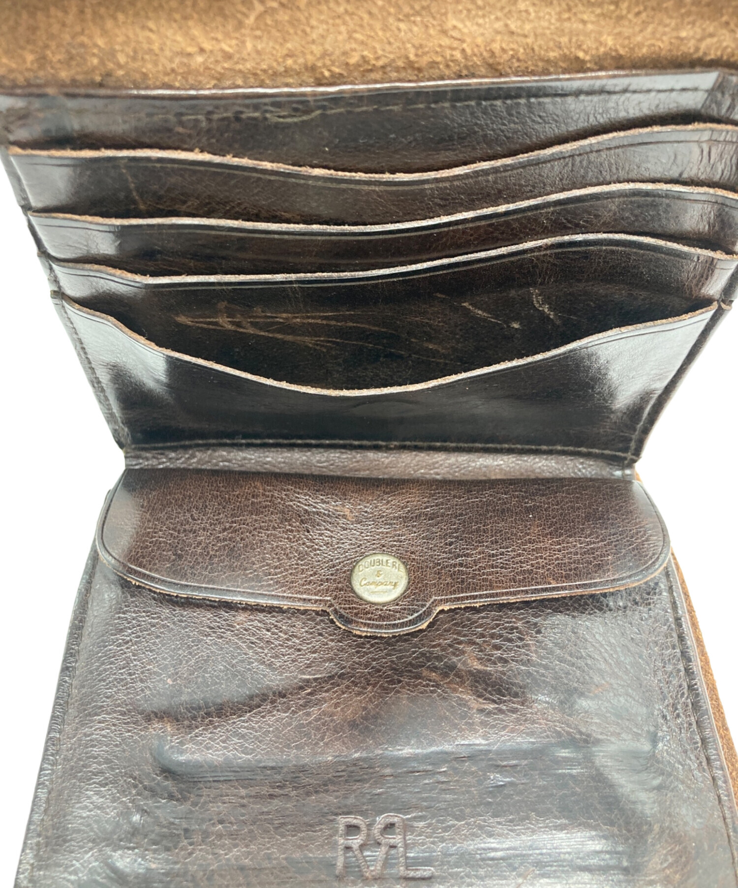 中古・古着通販】RRL (ダブルアールエル) コンチョボタンレザー