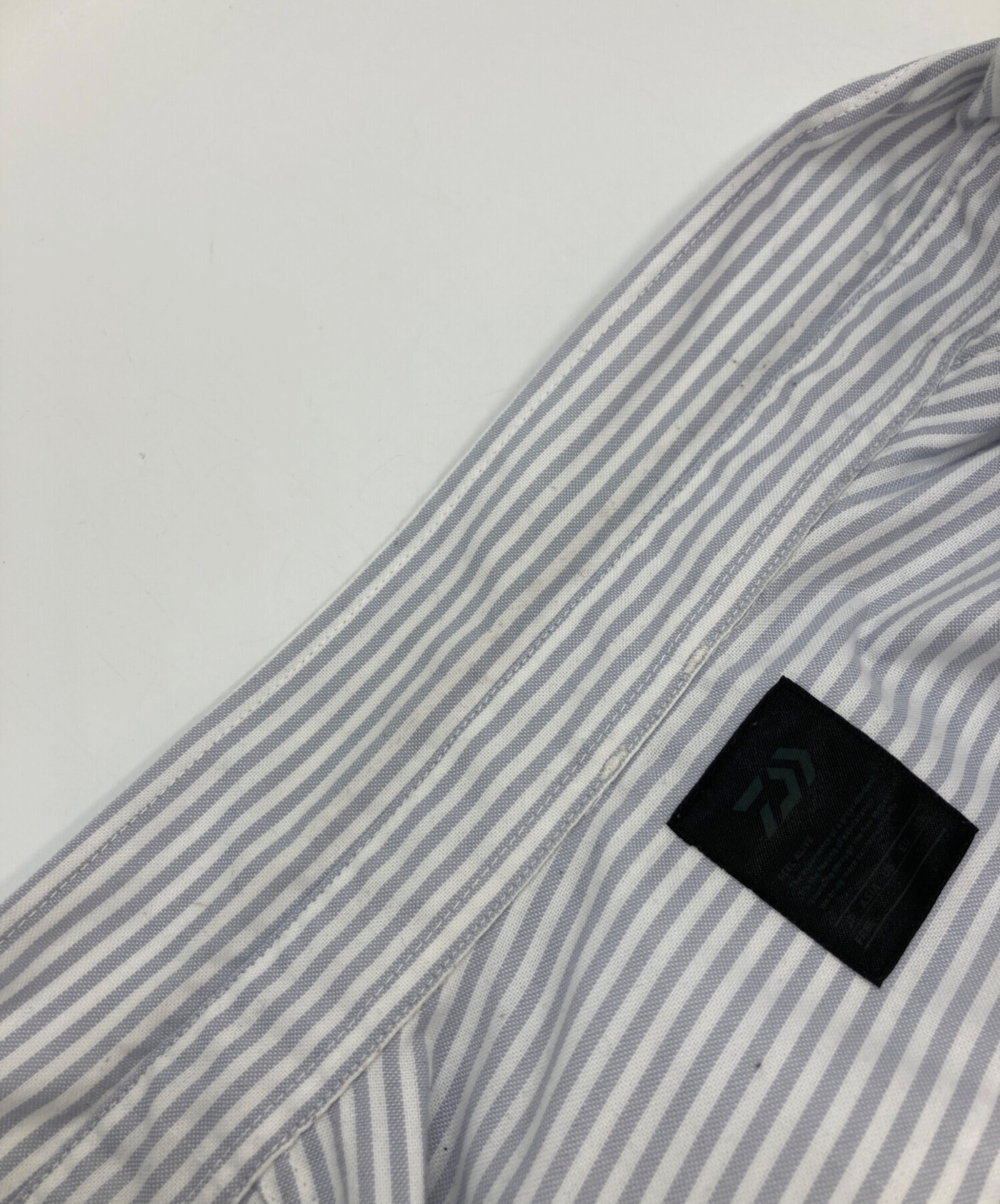 中古・古着通販】DAIWA PIER39 (ダイワ ピア39) ストライプシャツ/TECH