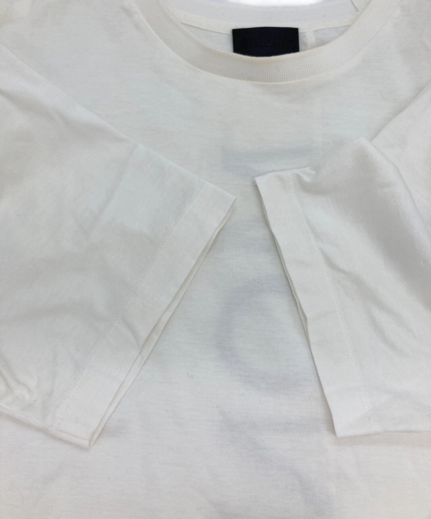 中古・古着通販】MONCLER (モンクレール) ラバーワッペンロゴTシャツ