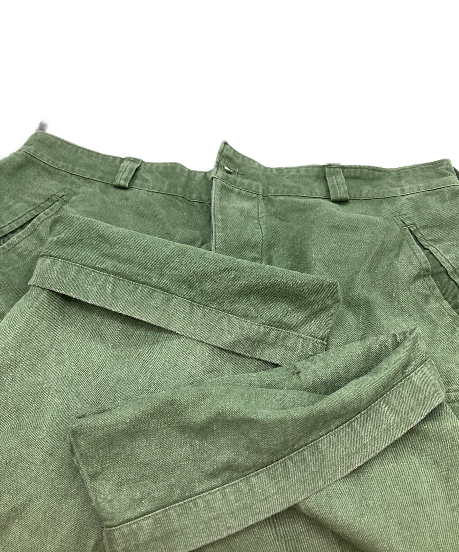 中古・古着通販】USED (ユーズド) 染めM-47カーゴパンツ グリーン