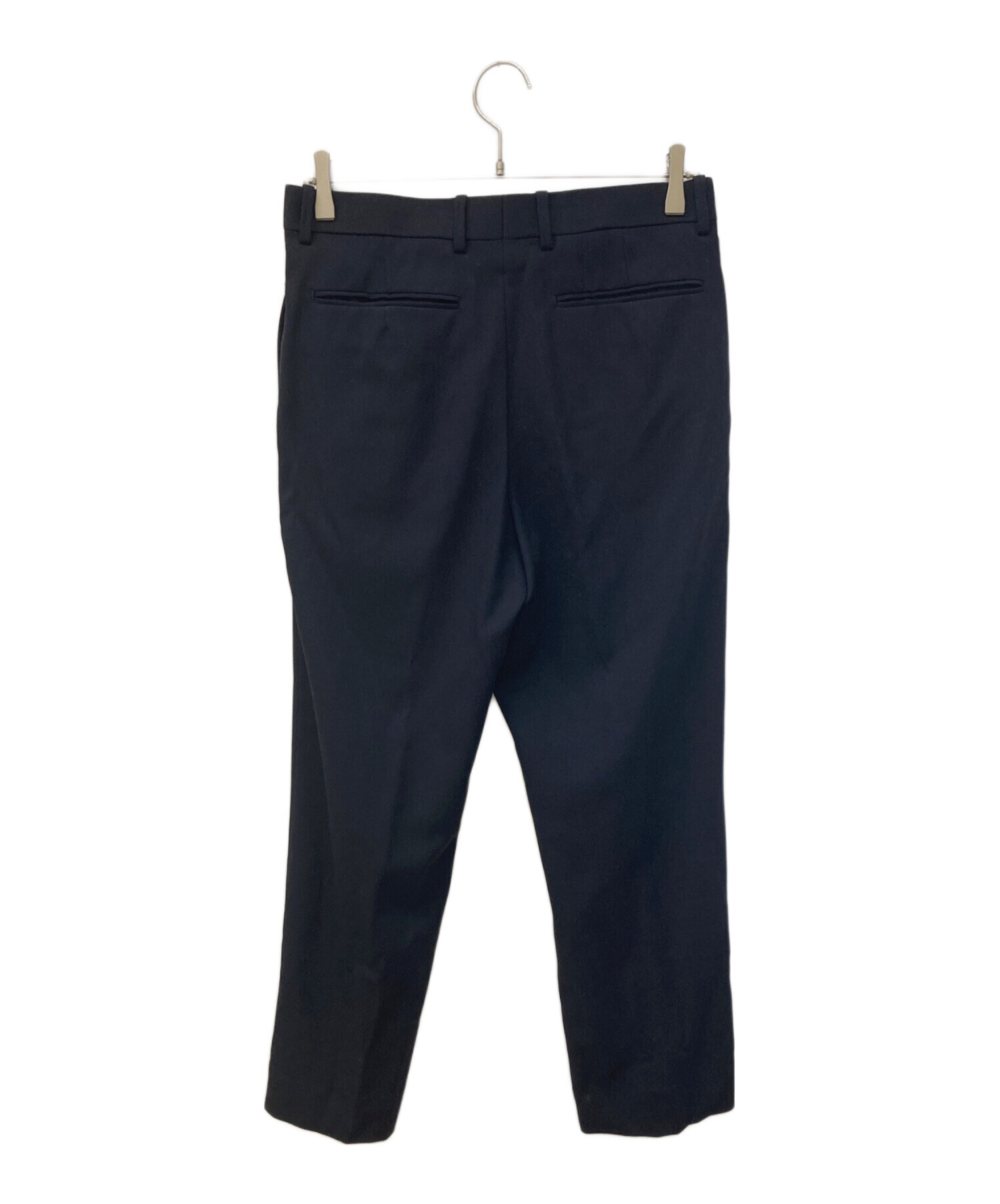 AURALEE オーラリー　ウールスラックス　ネイビー　3 中古・古着通販】AURALEE (オーラリー) HARD TWIST WOOL DOBBY SLACKS