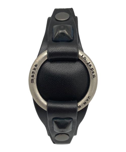 JAM  MADE &ready madeブラックレザー バングル 希少 中古・古着通販】MARKA (マーカ) JAM HOME MADE (ジャムホームメイド