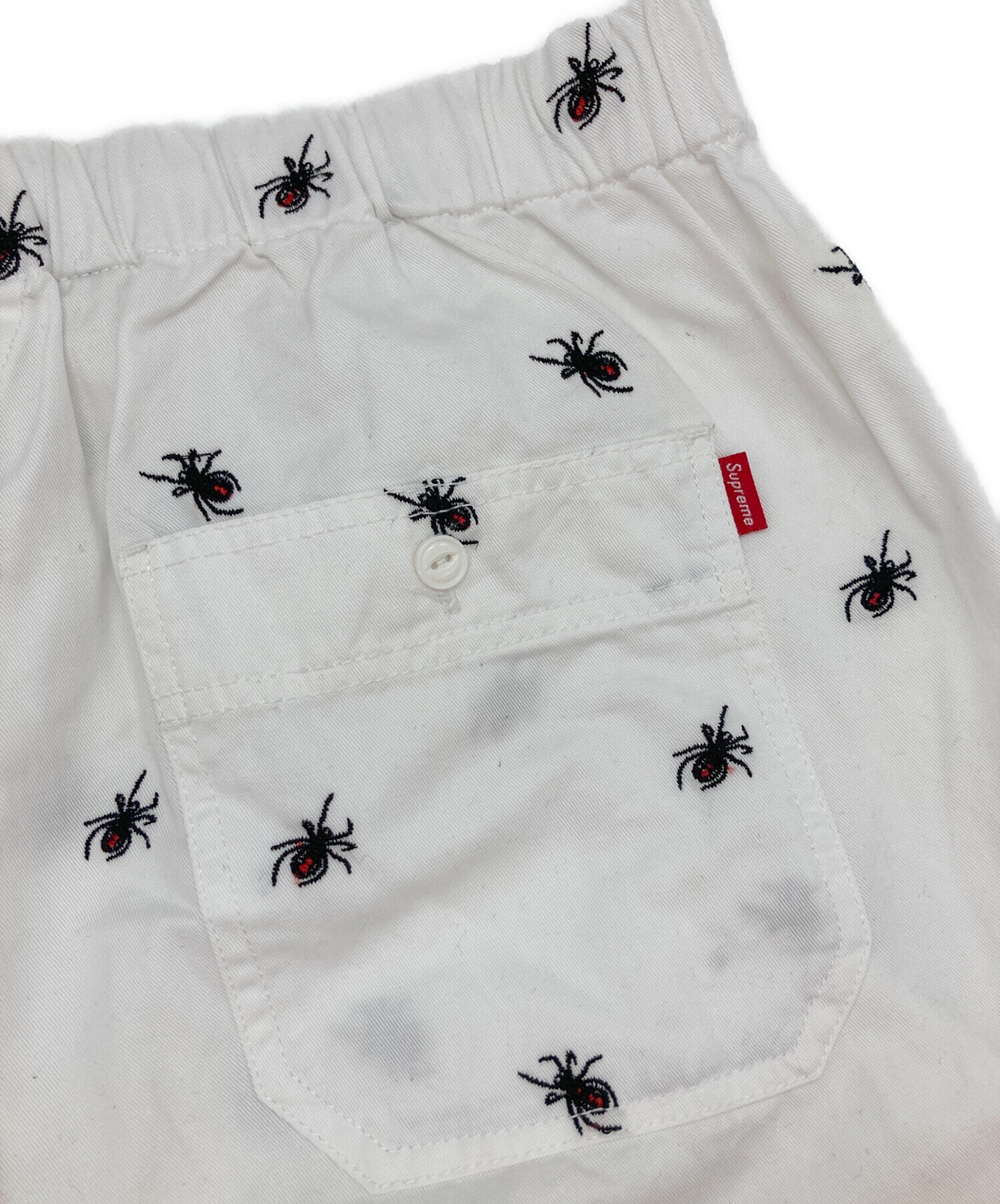 中古・古着通販】SUPREME (シュプリーム) Embroidered Spiders Pant 