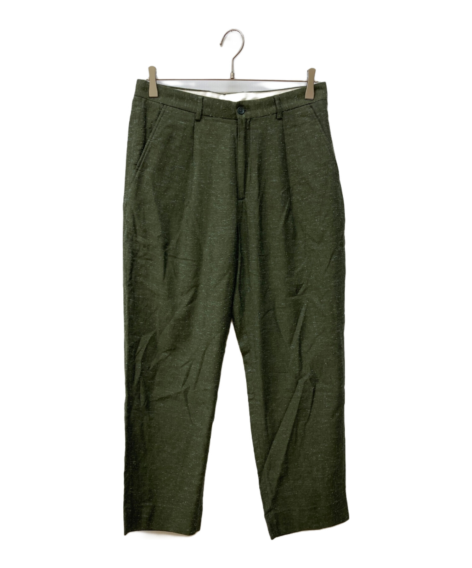 中古・古着通販】SUPREME (シュプリーム) pleated trouser/カスリ