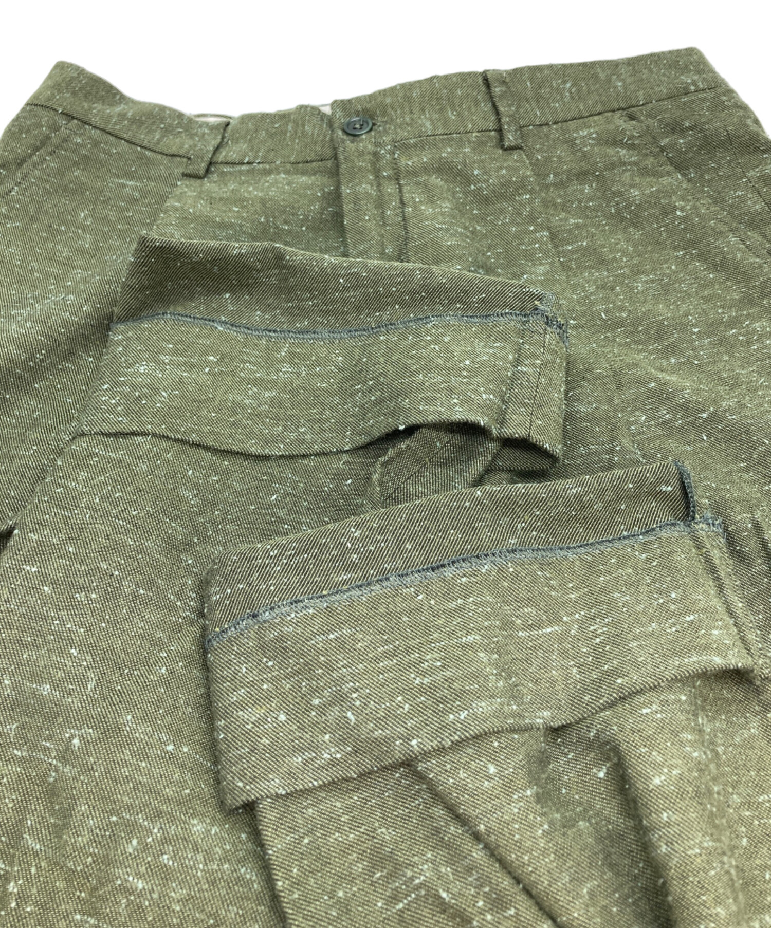 中古・古着通販】SUPREME (シュプリーム) pleated trouser/カスリ 中古・古着通販】SUPREME (シュプリーム) pleated trouser/カスリ
