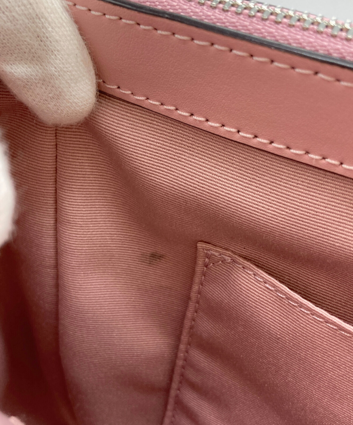 中古・古着通販】COACH (コーチ) 2WAYショルダーバッグ ピンク