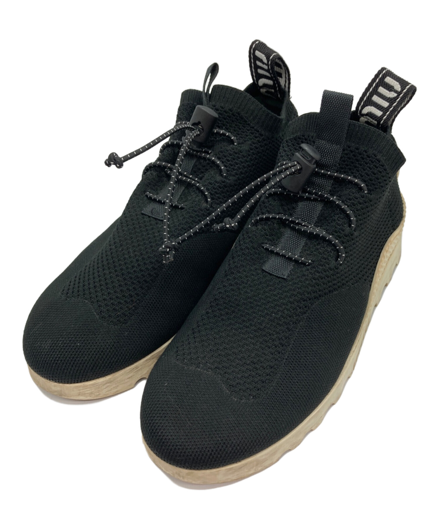 中古・古着通販】MIU MIU (ミュウミュウ) メッシュソックススニーカー