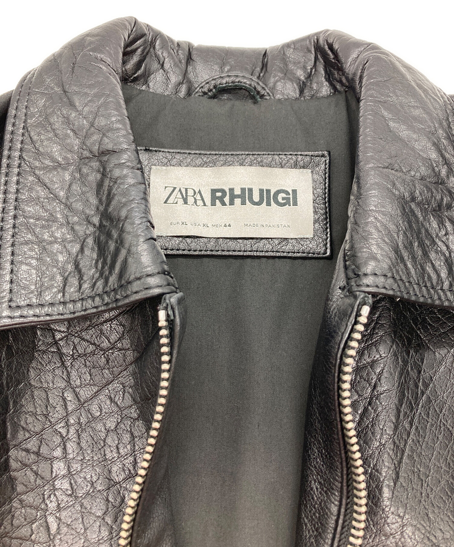 中古・古着通販】ZARA (ザラ) RHUIGI (リューギ) レザージャケット