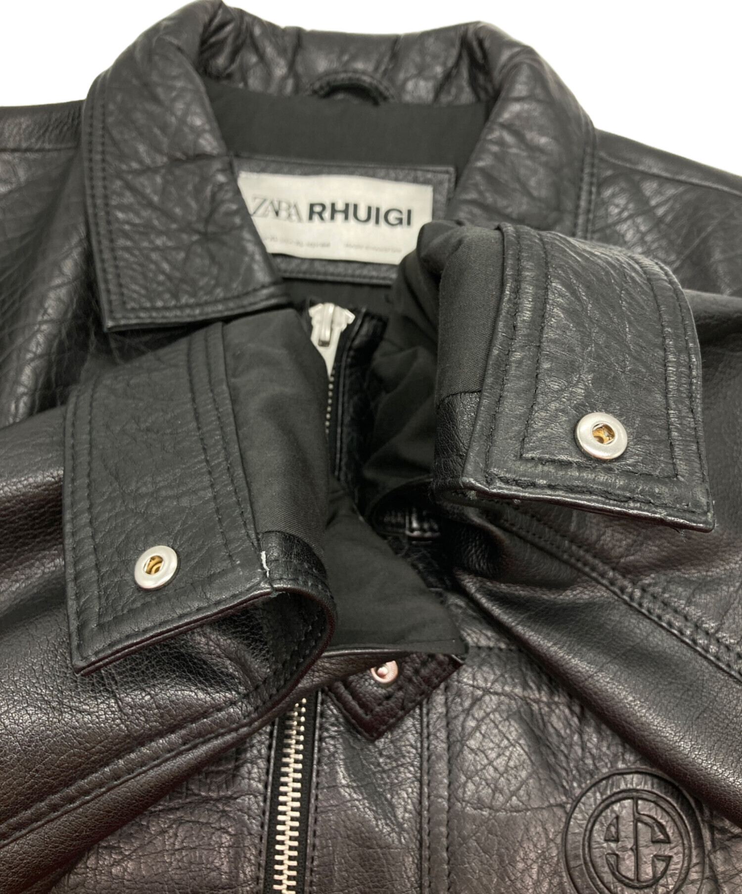 中古・古着通販】ZARA (ザラ) RHUIGI (リューギ) レザージャケット