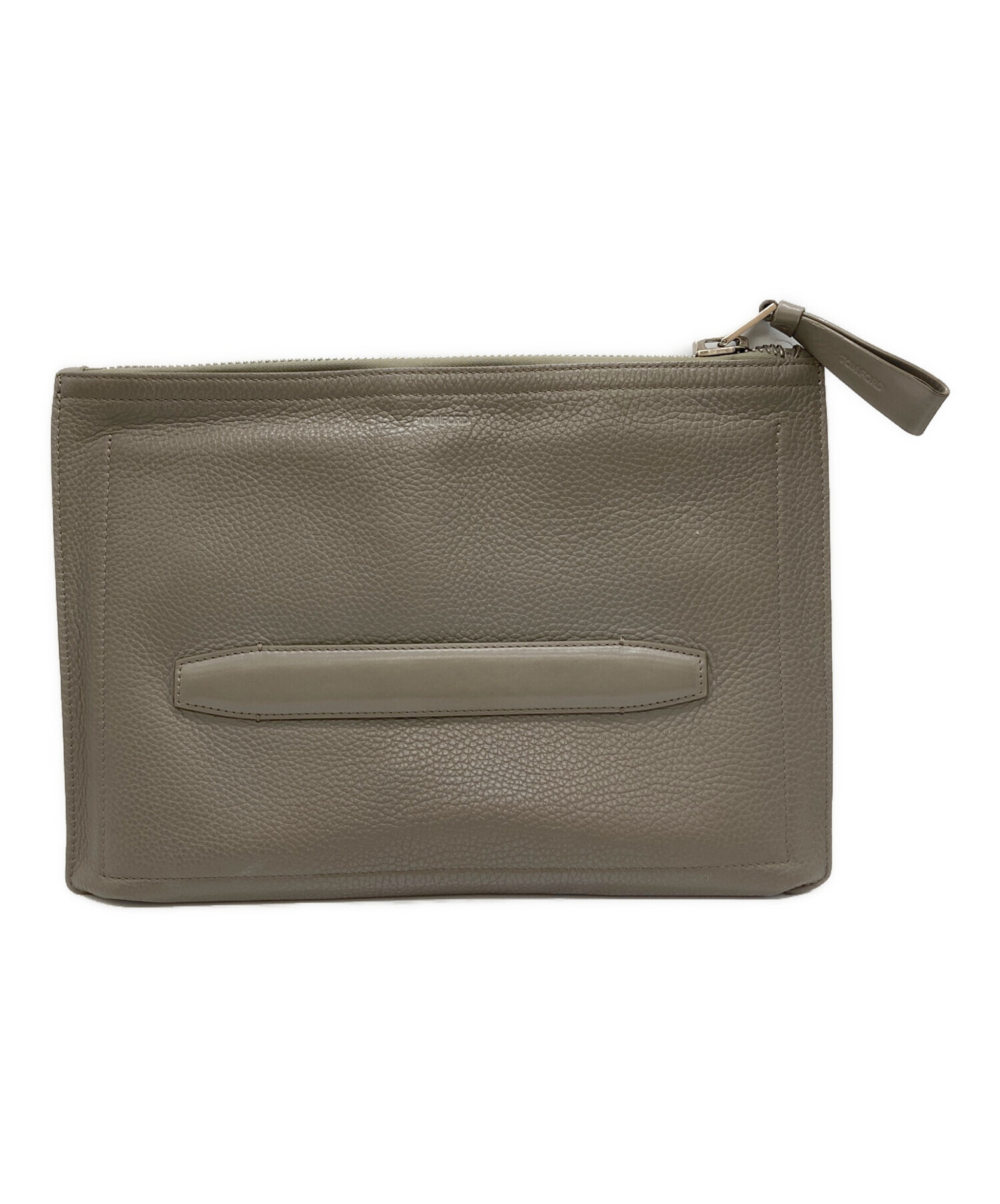 中古・古着通販】TOM FORD (トムフォード) クラッチバッグ グレー