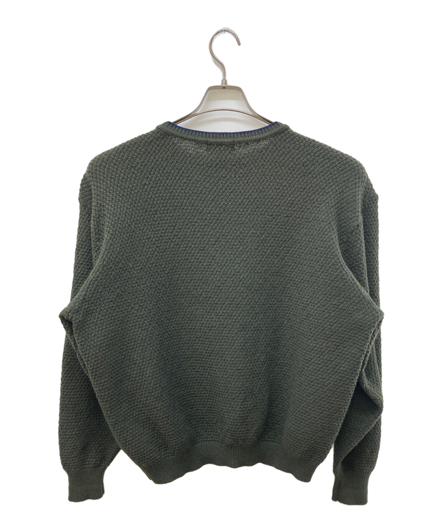 90s patagoniaパタゴニア ガイドセーター ニット グリーン 香港製 中古・古着通販】Patagonia (パタゴニア) 鹿の子ニット グリーン