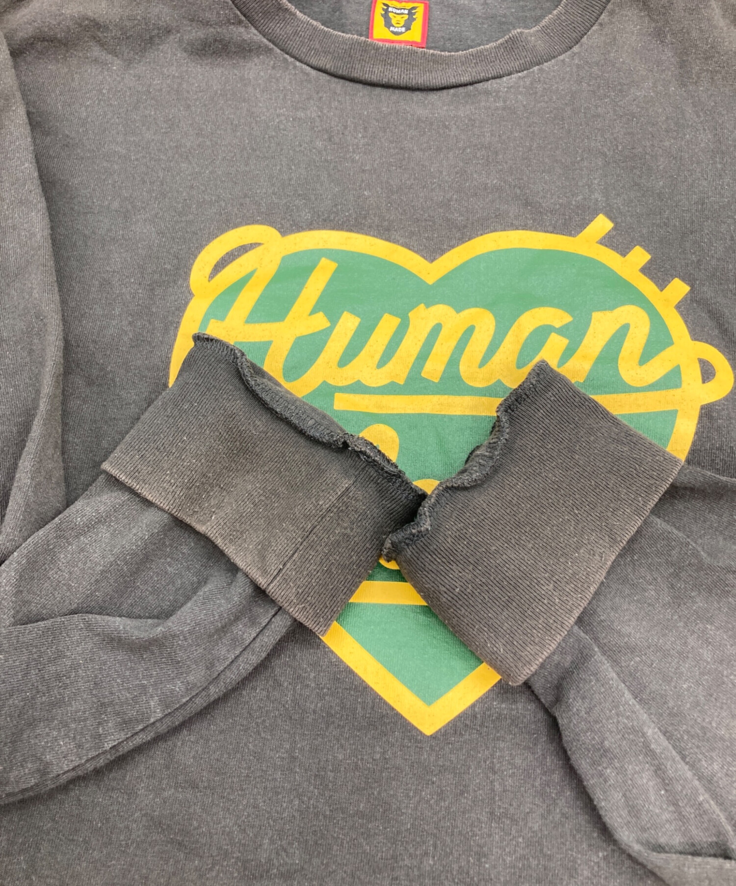中古・古着通販】HUMAN MADE (ヒューマンメイド) ハートロゴプリント