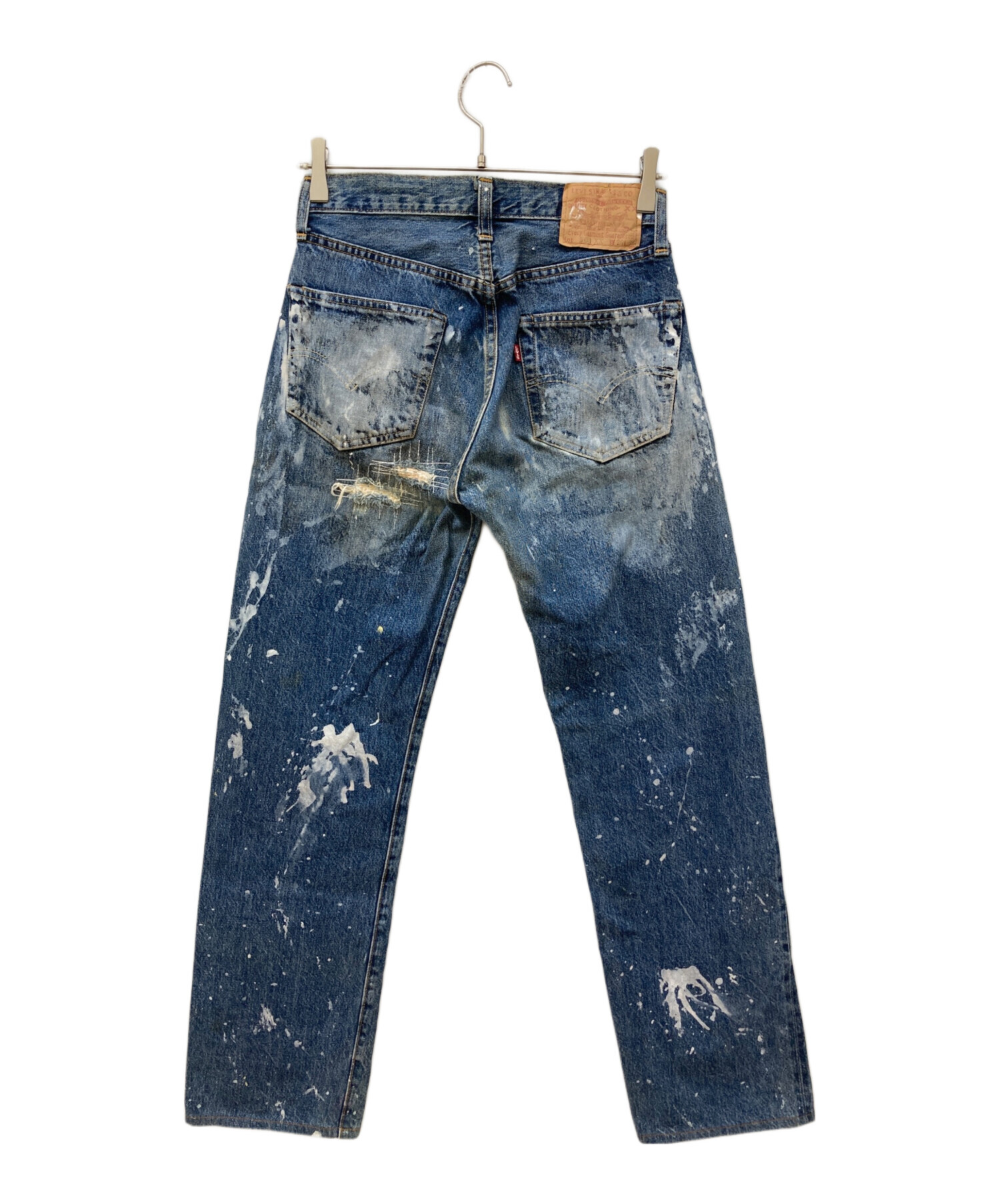 中古・古着通販】LEVI'S (リーバイス) ペイント加工501XX復刻デニム