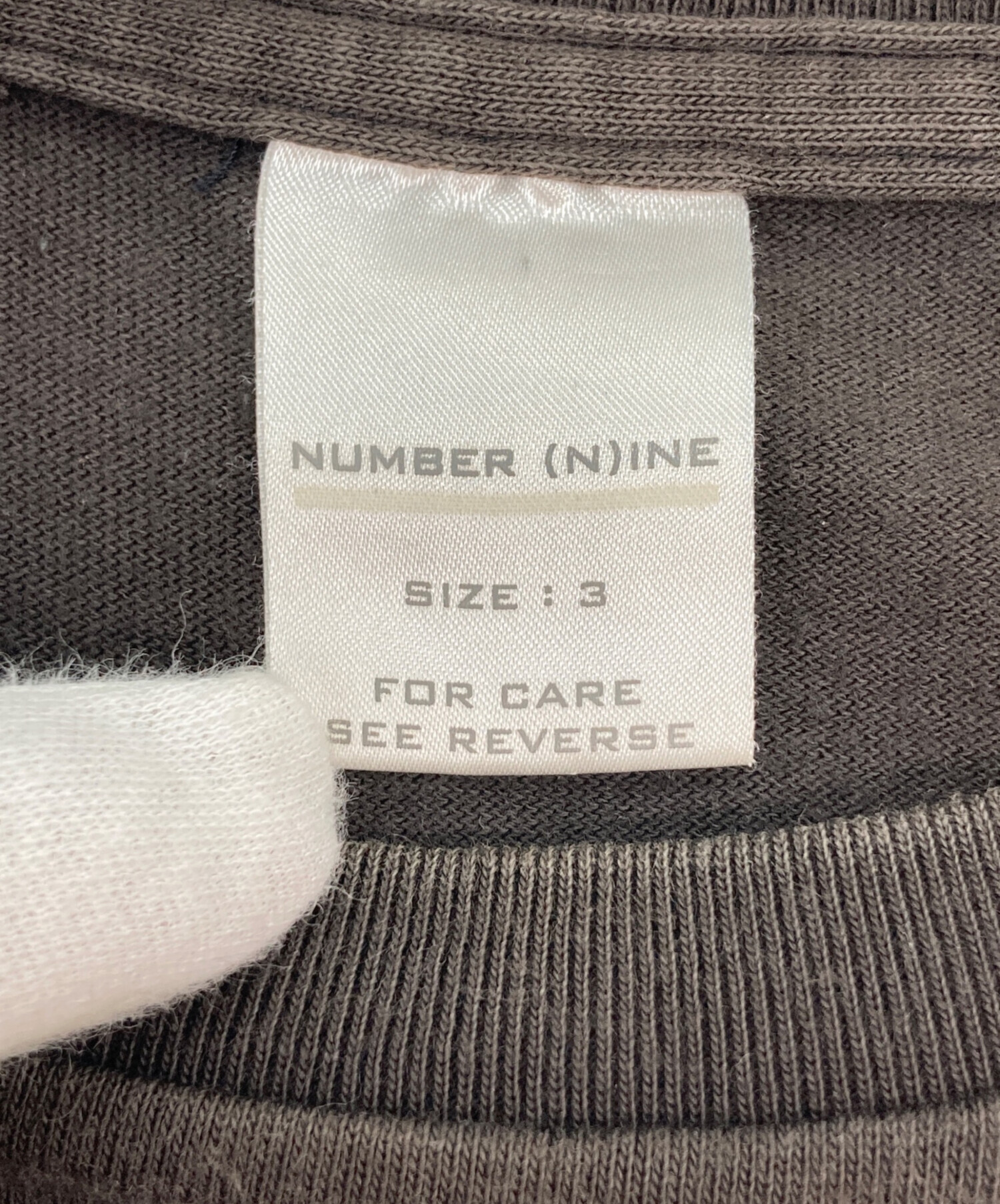 中古・古着通販】NUMBER (N)INE (ナンバーナイン) 穴あき加工モザイク