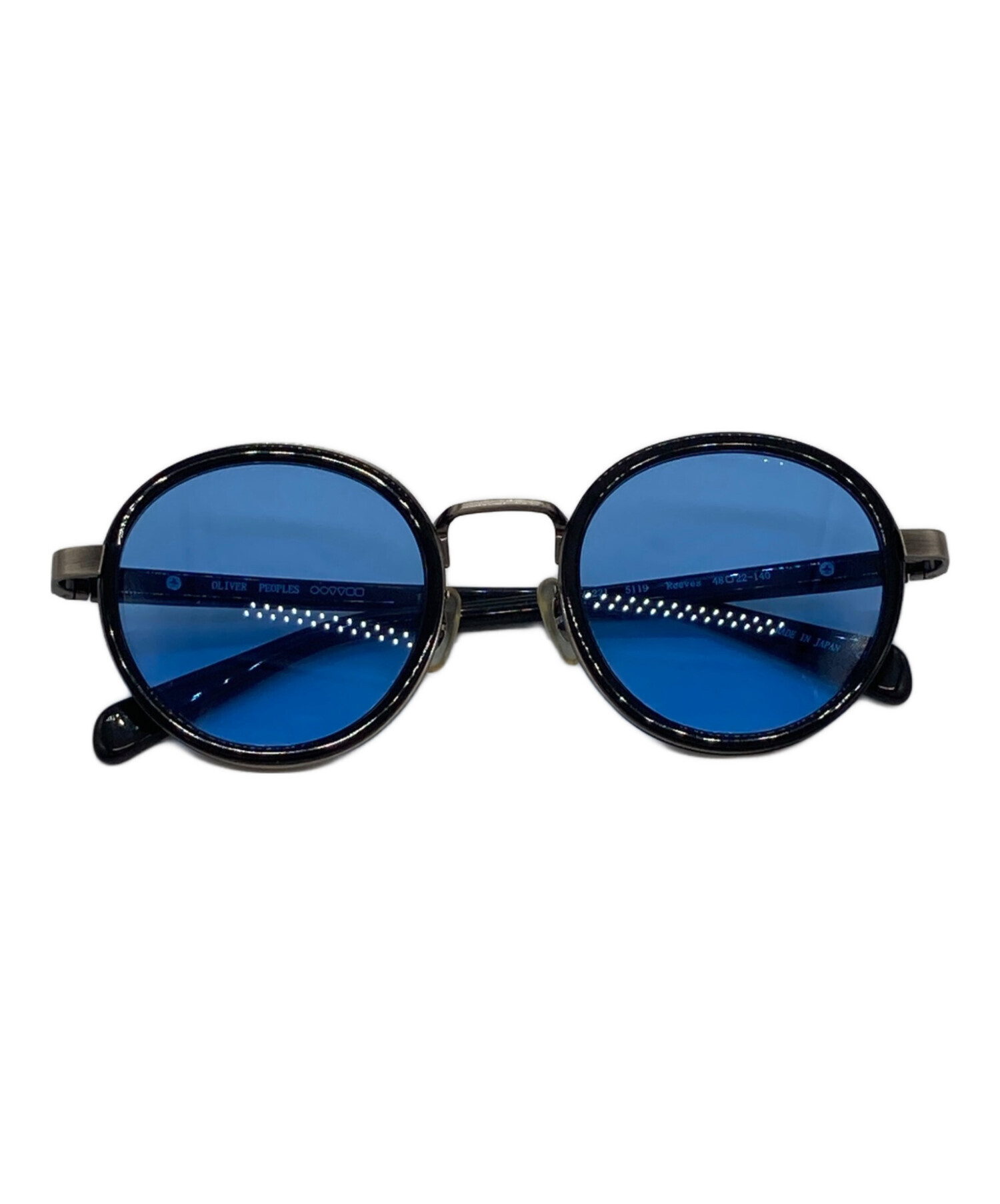 オリバーピープルズ 507C 45-24-142 BK/P サングラス ブルー 楽天市場】OLIVER PEOPLES オリバーピープルズ 日本製 507C メタル