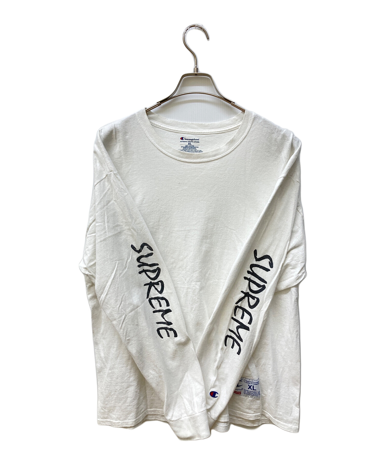 中古・古着通販】Champion (チャンピオン) SUPREME (シュプリーム) 袖 