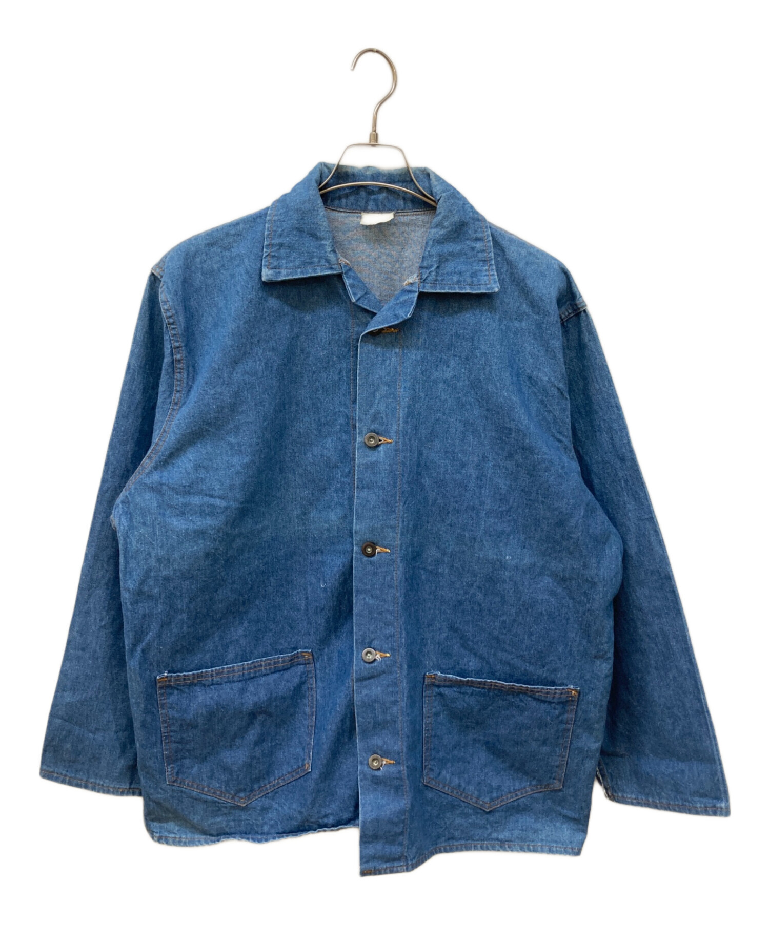 新品 CRIMIE EGO TRIPPING カバーオール L ダメージ加工 EGO TRIPPING × CRIMIE カバーオール(USED加工) 古着