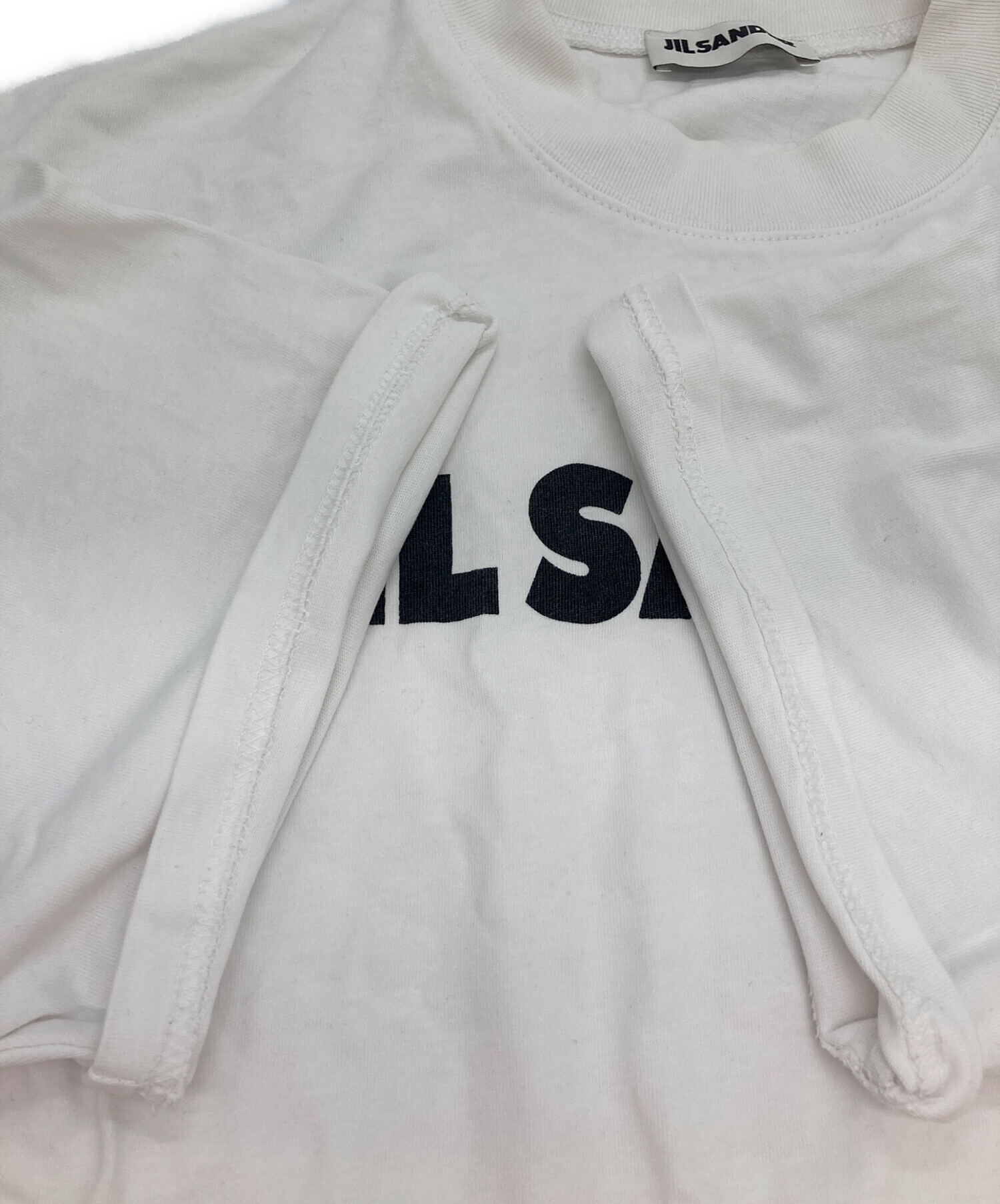 中古・古着通販】JIL SANDER (ジルサンダー) ロゴプリントTシャツ