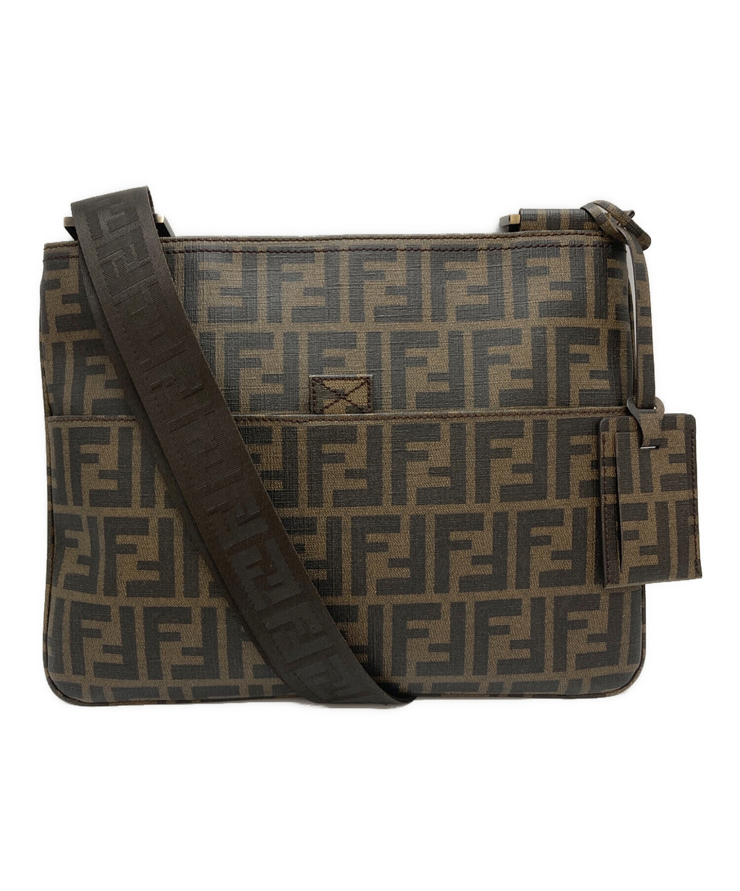フェンディ　FENDI ズッカ柄　セミショルダー　ハンドバッグ FENDI（フェンディ） ズッカ柄 ショルダーバッグ ワンショルダー