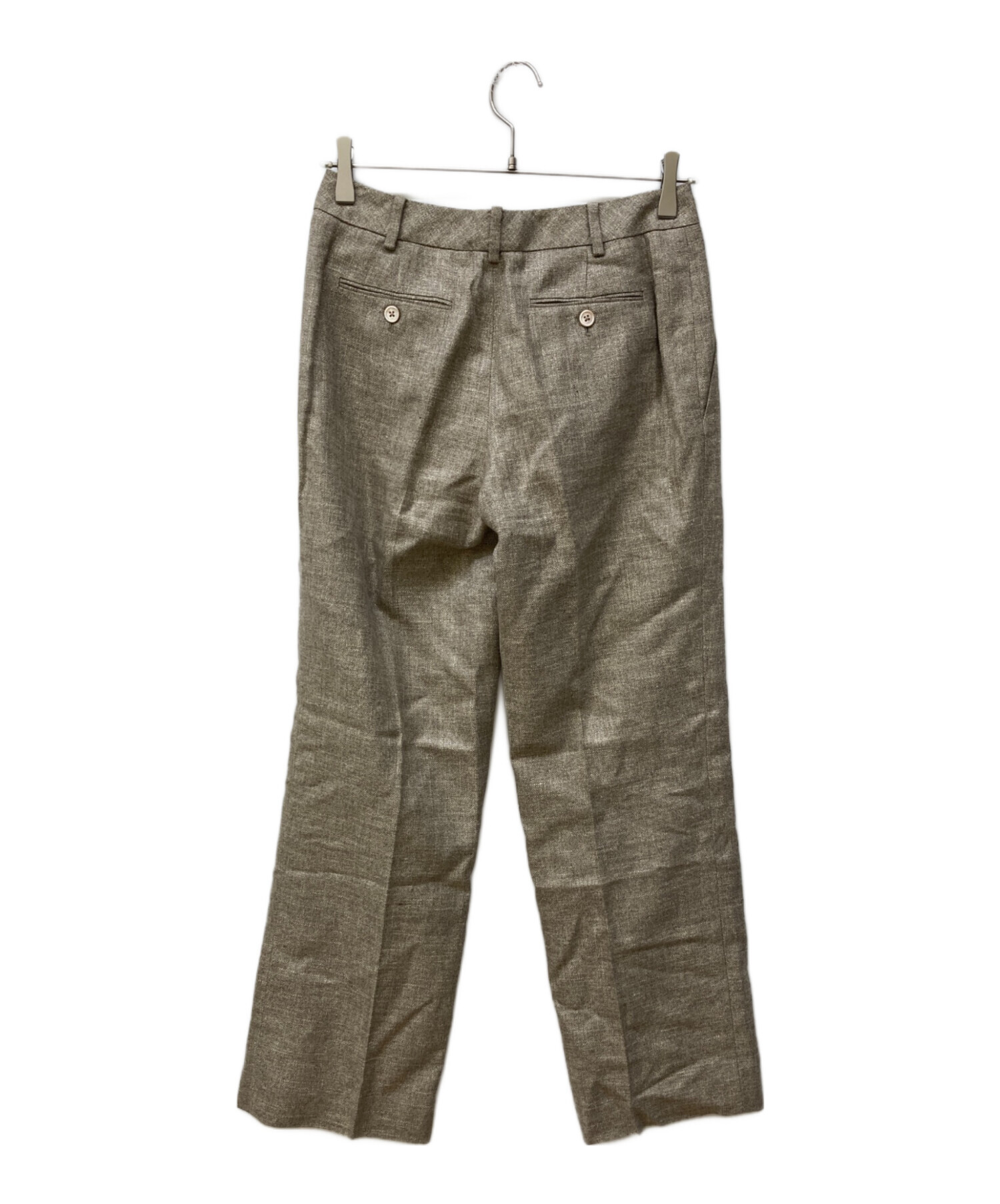 (古着)00s brooks brothers 極太リネンスラックス パンツ 中古・古着通販】BROOKS BROTHERS (ブルックスブラザーズ) リネン