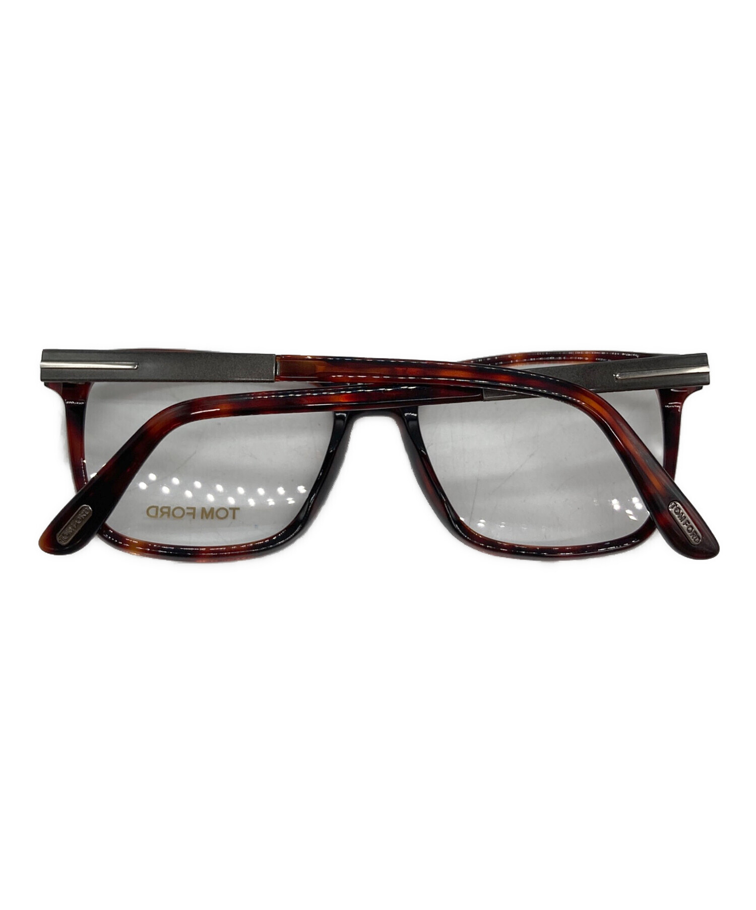 中古・古着通販】TOM FORD (トムフォード) 眼鏡 ブラウン サイズ:54