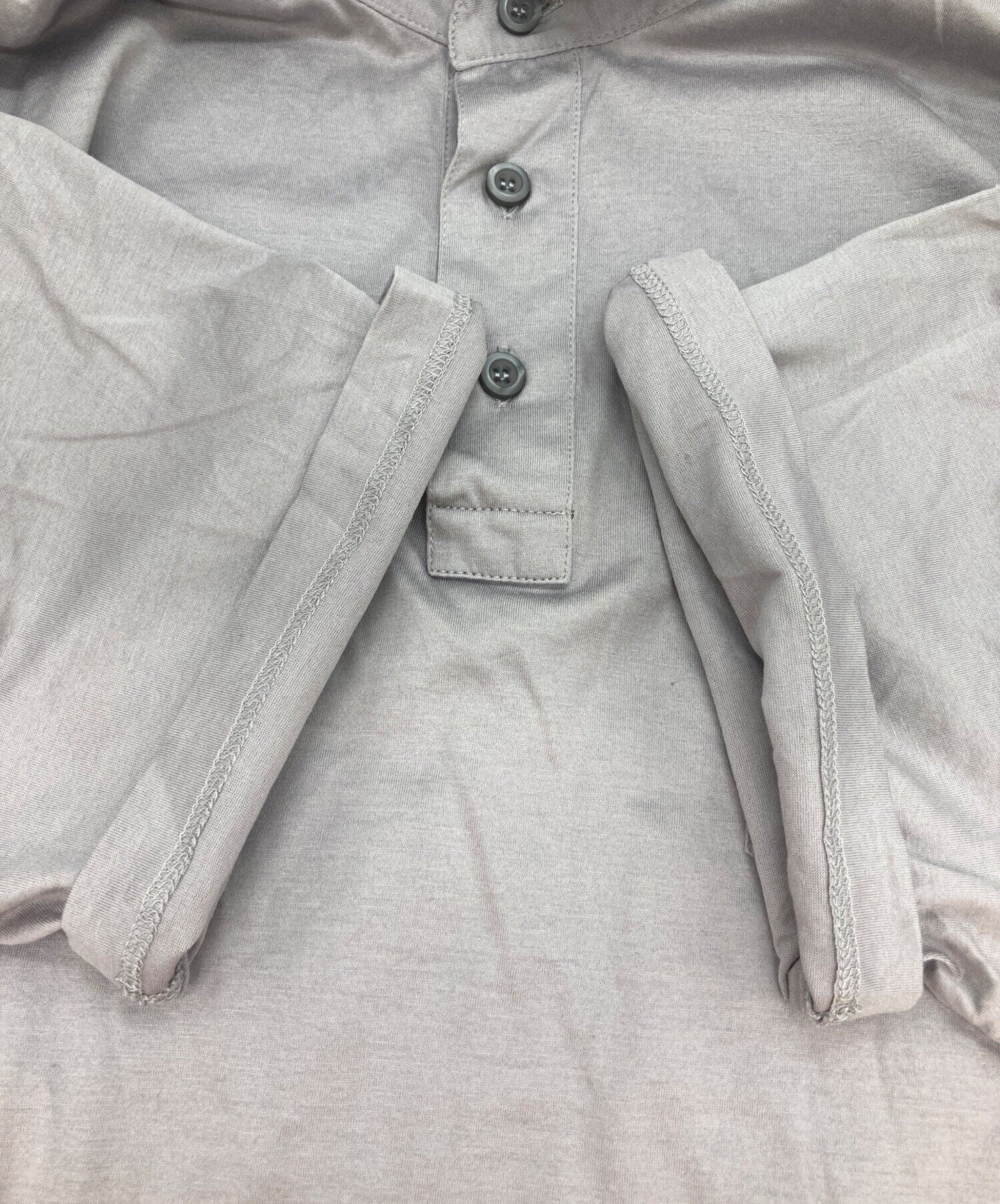 中古・古着通販】PRADA (プラダ) ポロシャツ グレー サイズ:XL