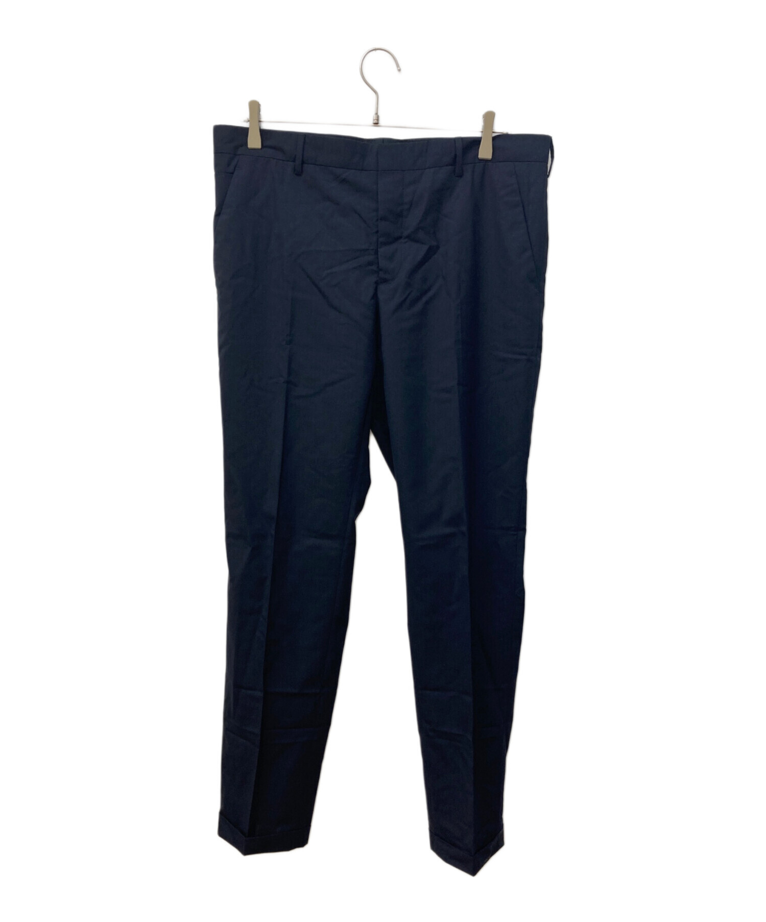 中古・古着通販】PRADA (プラダ) スラックス ネイビー サイズ:50