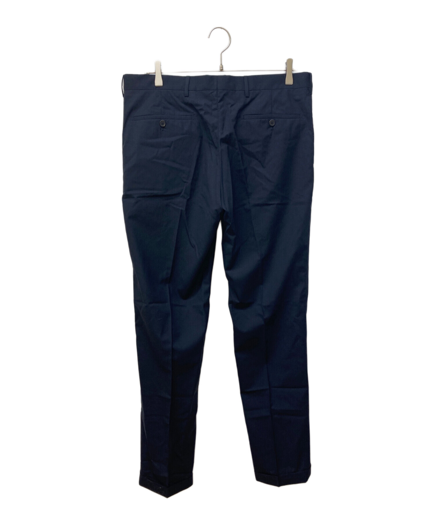 中古・古着通販】PRADA (プラダ) スラックス ネイビー サイズ:50