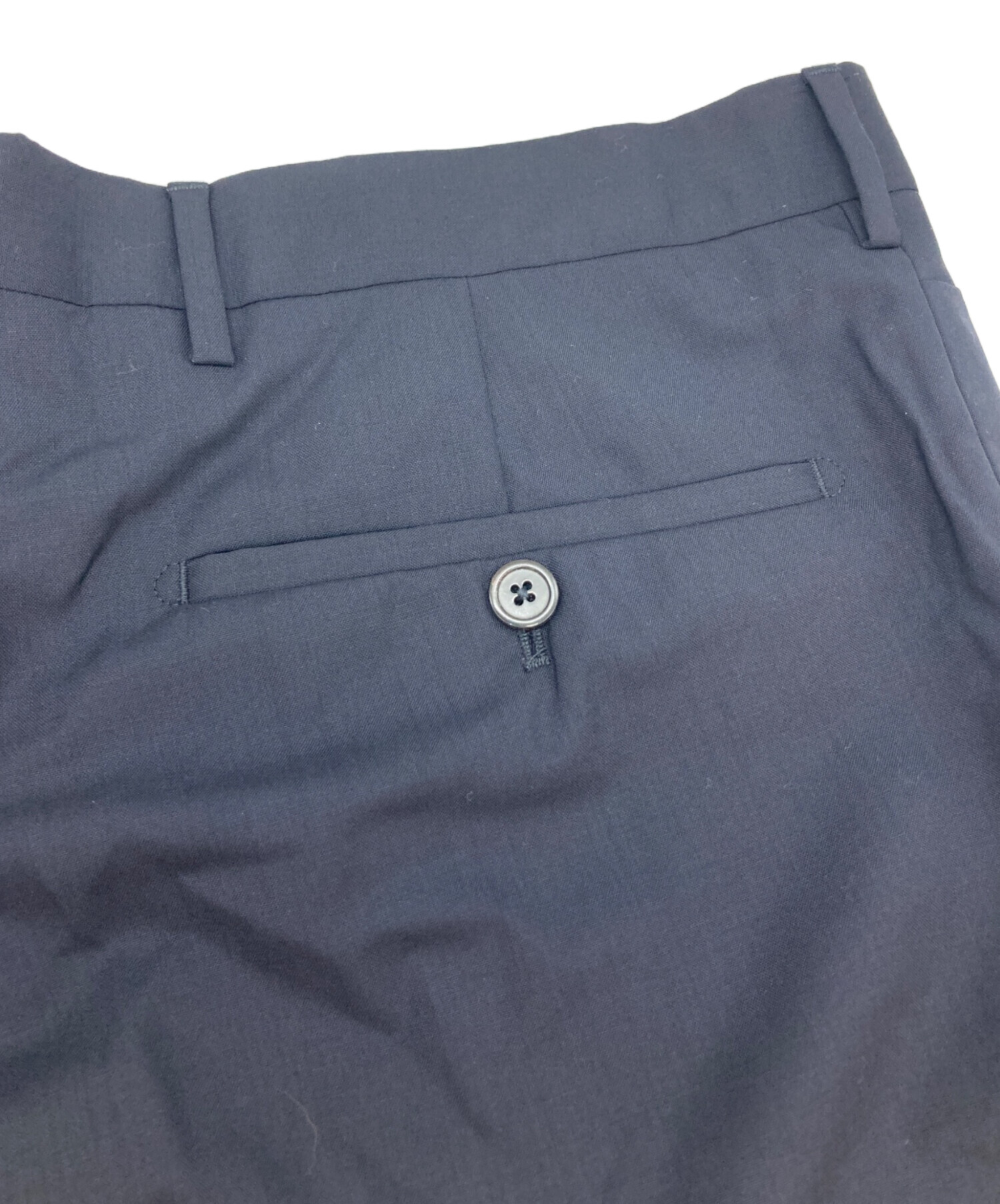 中古・古着通販】PRADA (プラダ) スラックス ネイビー サイズ:50