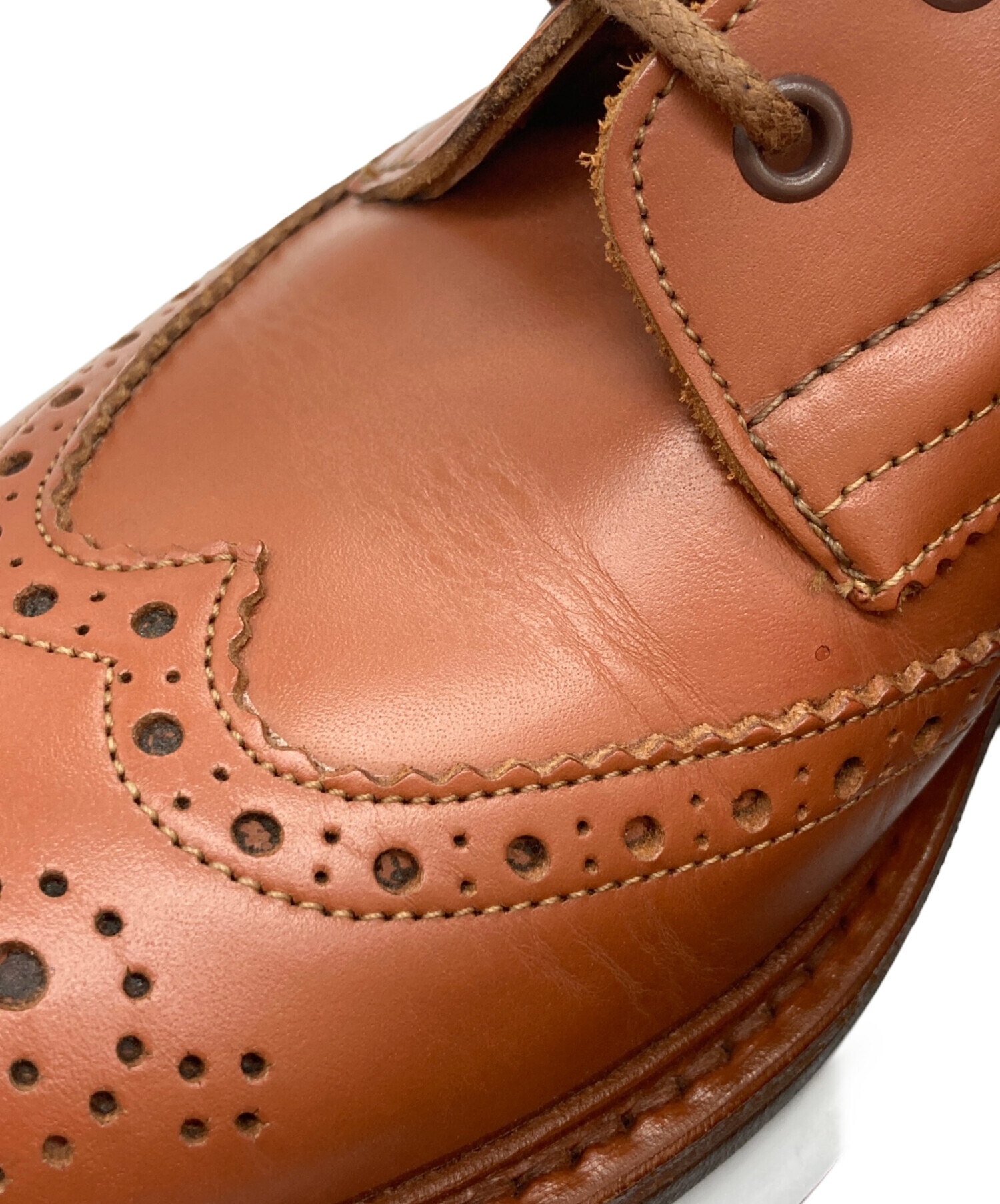 Tricker's ブラウンウィングチップシューズ 中古・古着通販】Tricker's (トリッカーズ) ウィングチップブーツ