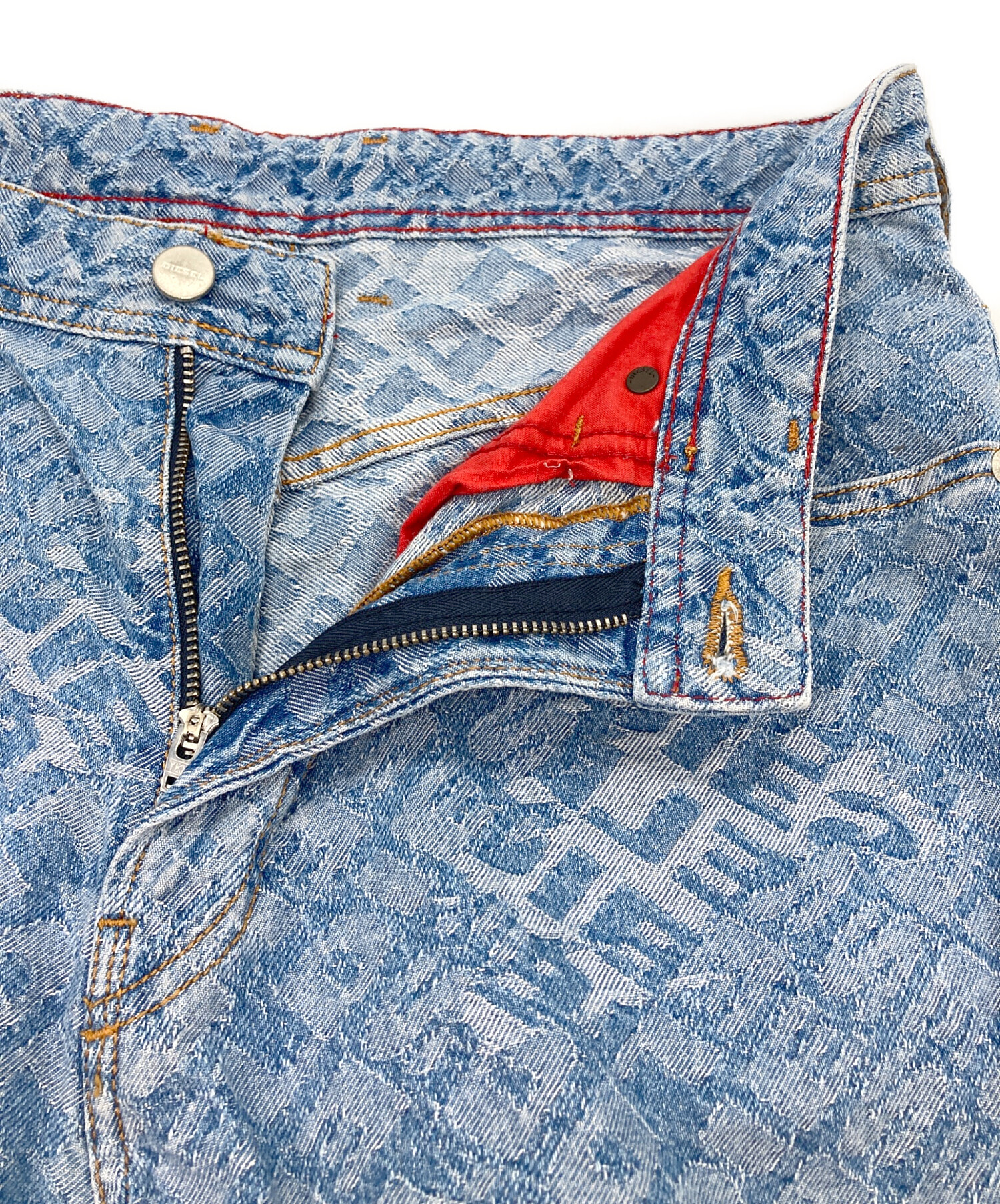 中古・古着通販】DIESEL (ディーゼル) D-WILLOHデニムハーフパンツ
